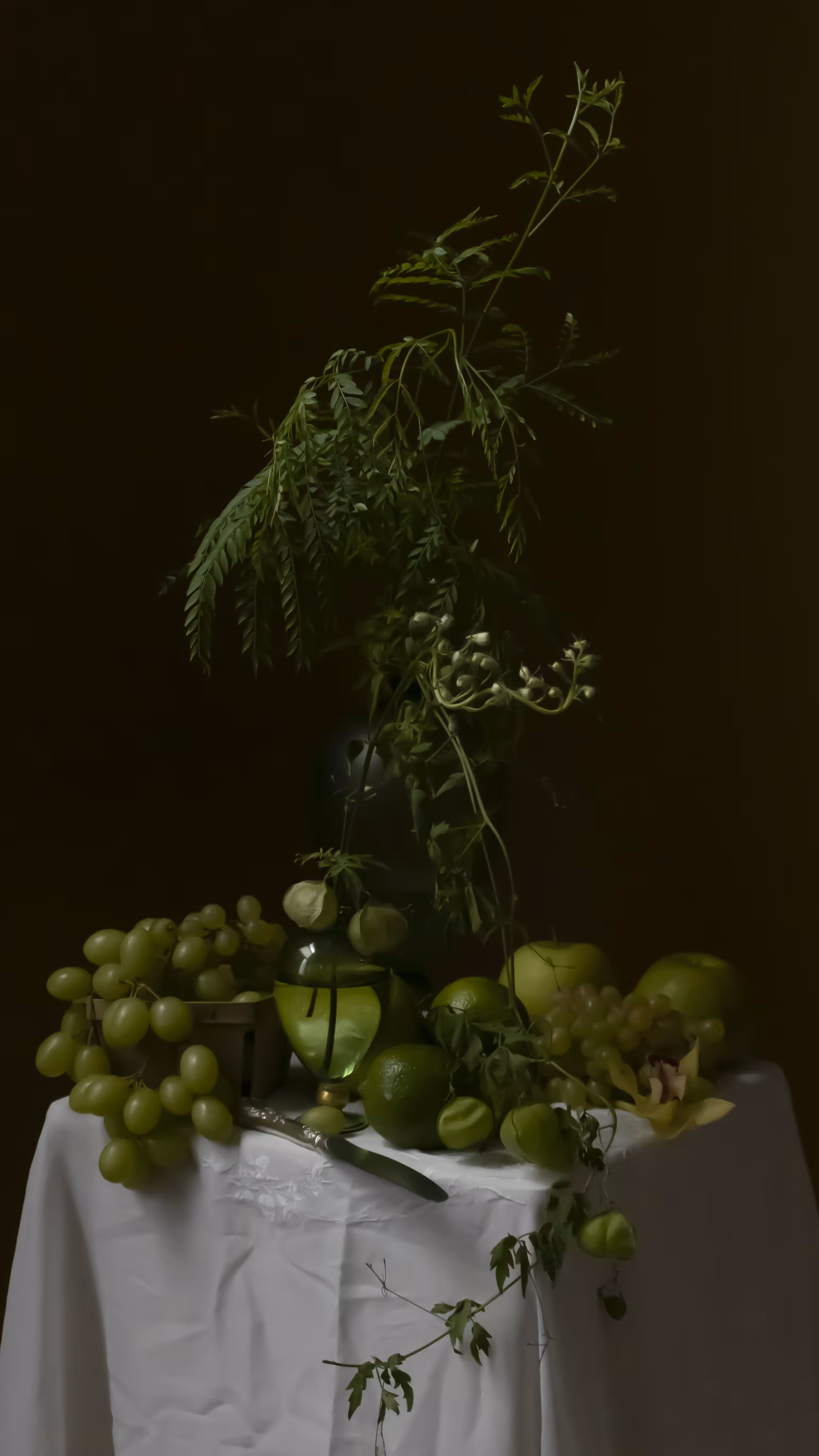 Still Life with Fruits and Flowers