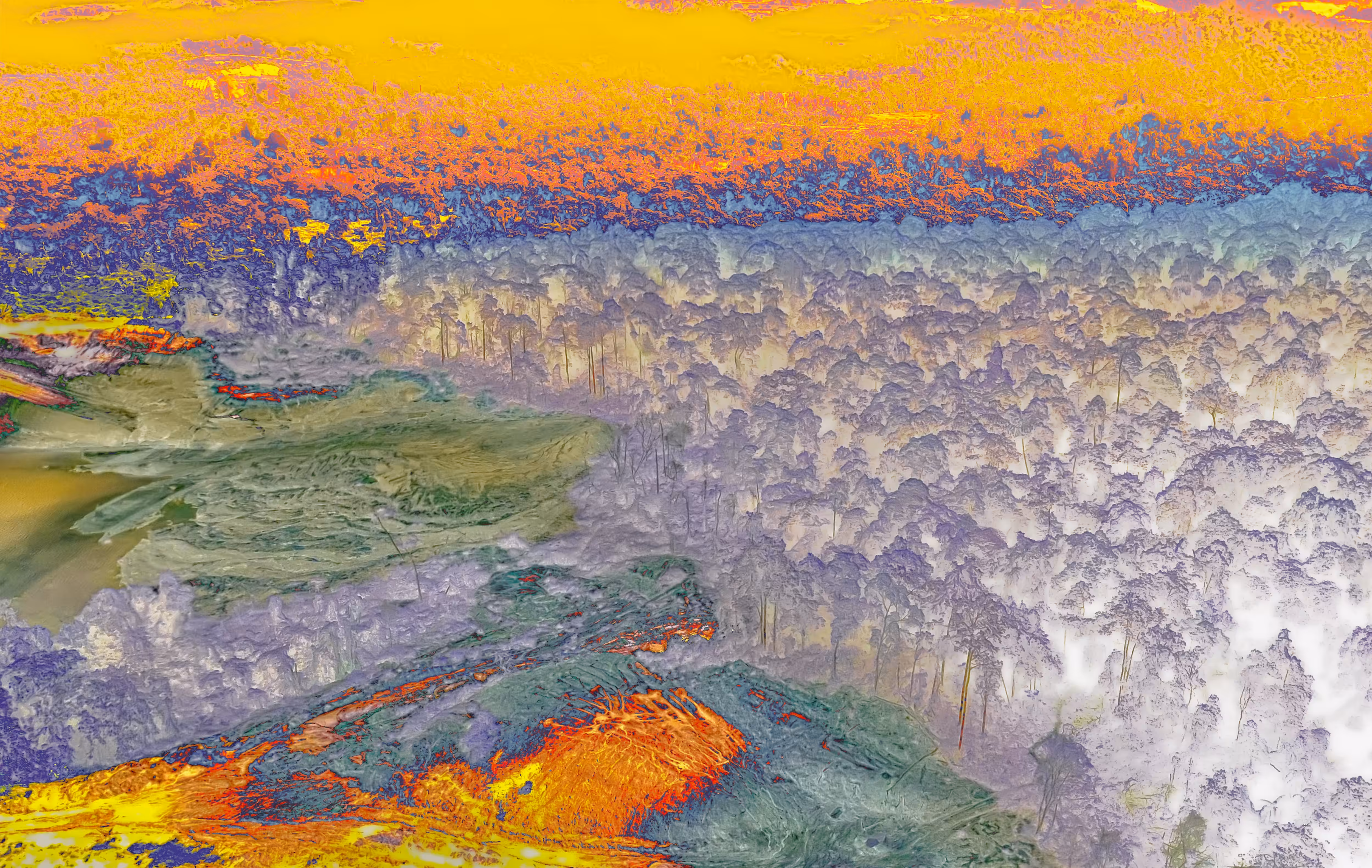 Bleeding Of The Earth : Forest Fire - Body #09