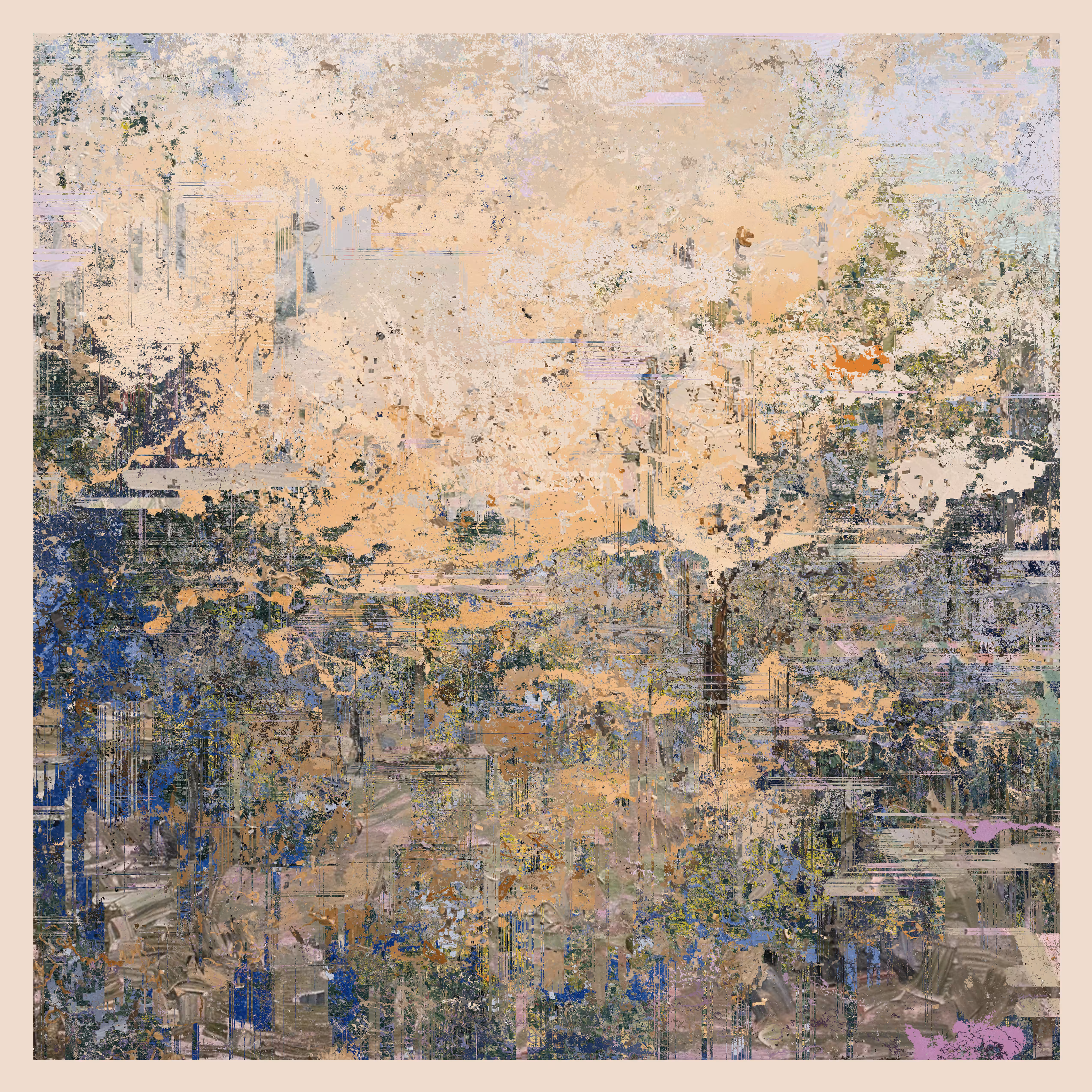 Meta-scapes: Yellows, hints and earthy like contrasting memory