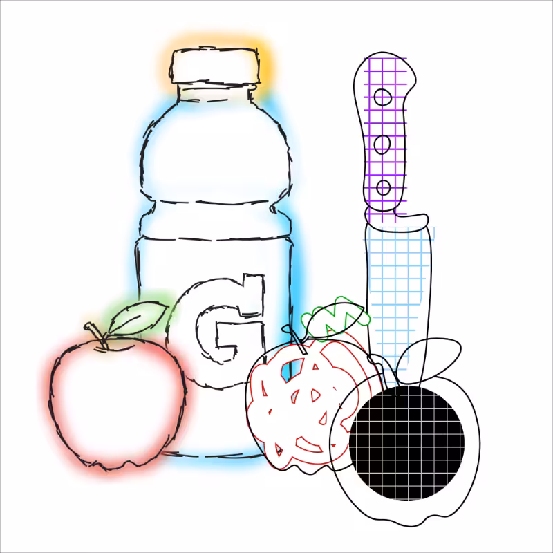 gatorade and apples #100