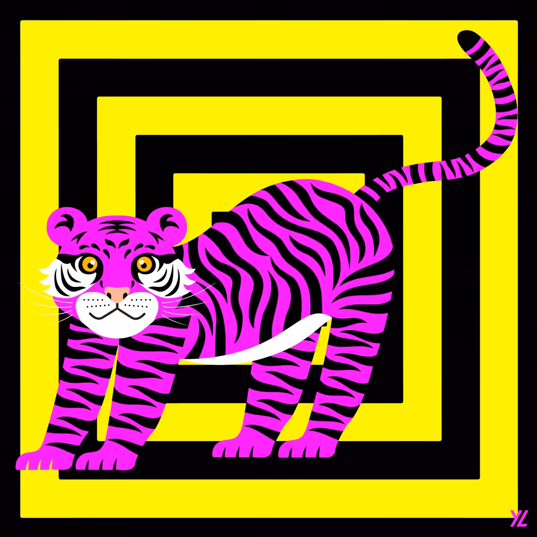 2022 The Year of Tiger: 🧧🐯🧧 2022 The Year of Tiger 💥🐯💥  [Pink Edition]