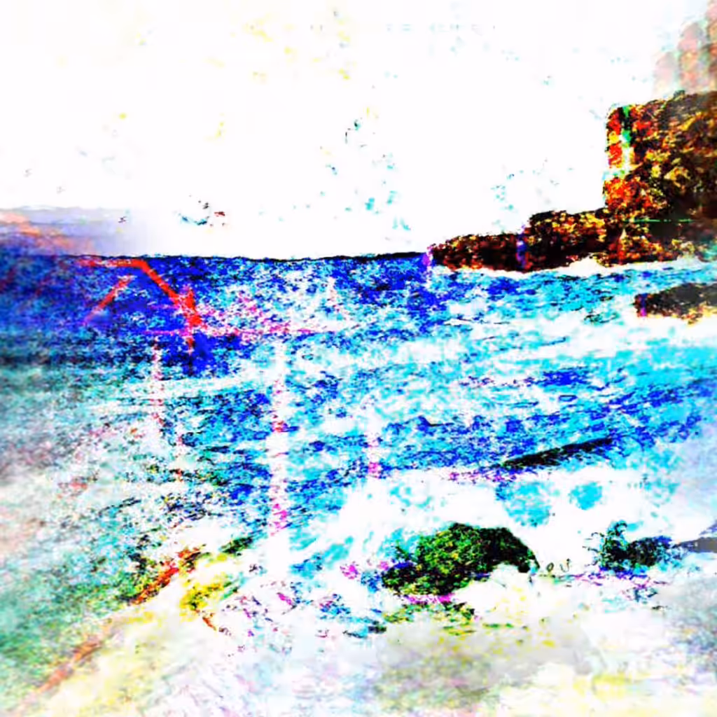 The Watercolor Corruption: Coastal Surge Glitch