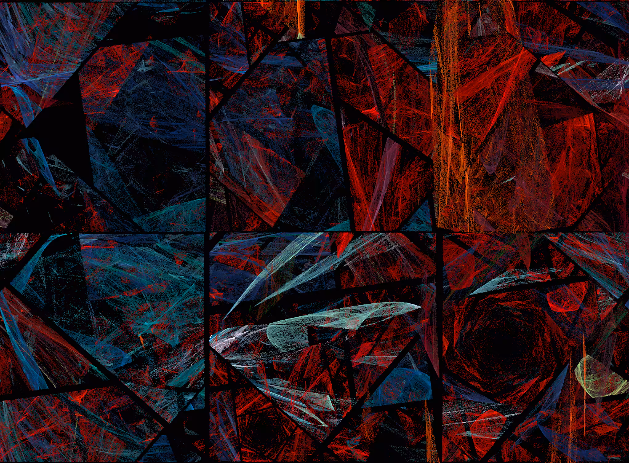 Raw Fractal Series - #073 - Camp Crystal Lake