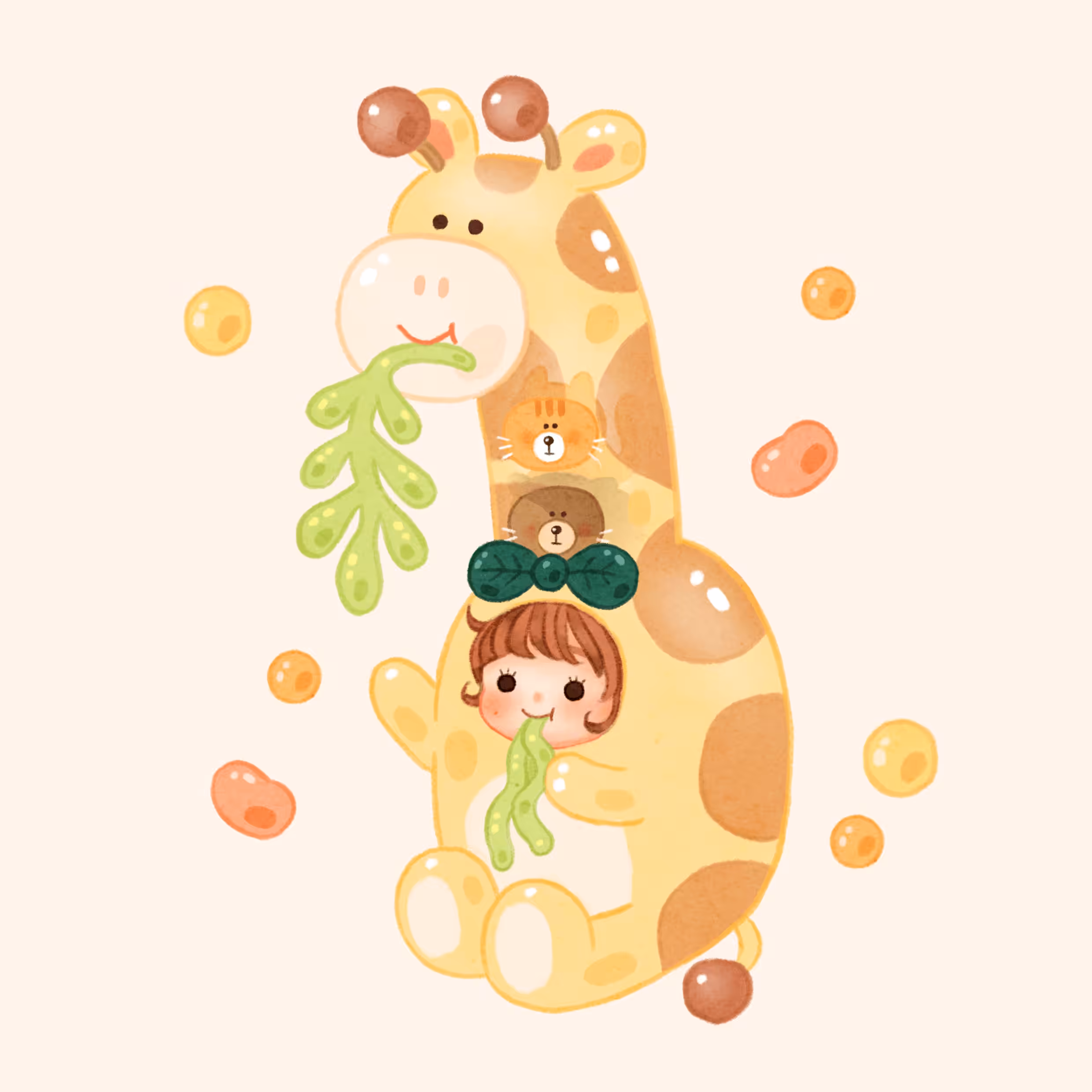 Z08 | #080 : MASCOT Giraffe