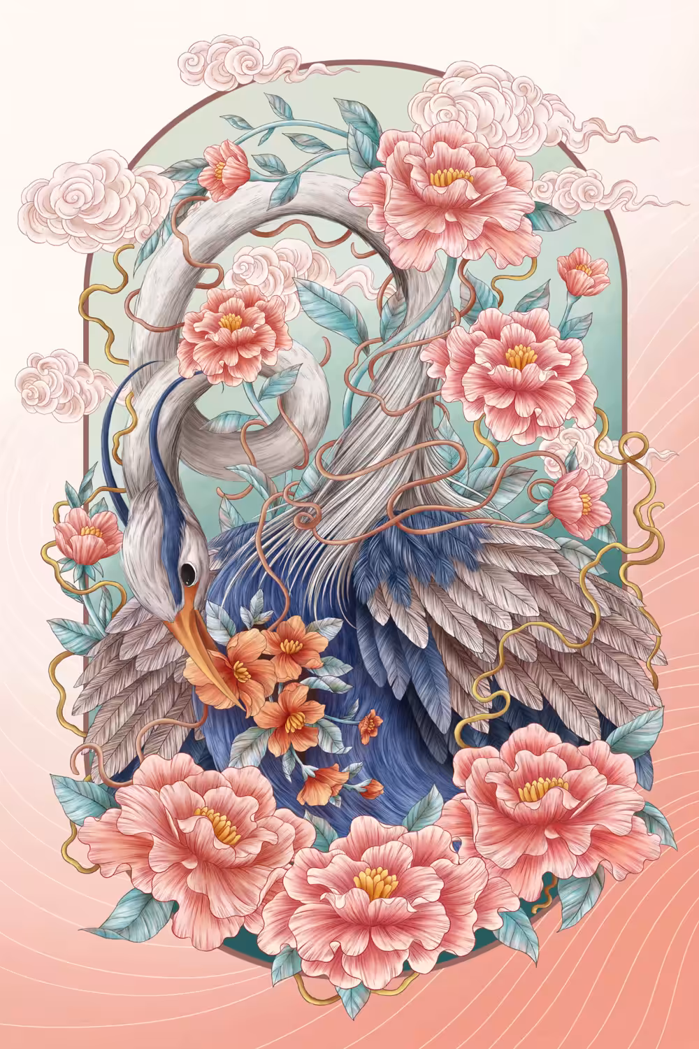 The Blue Heron