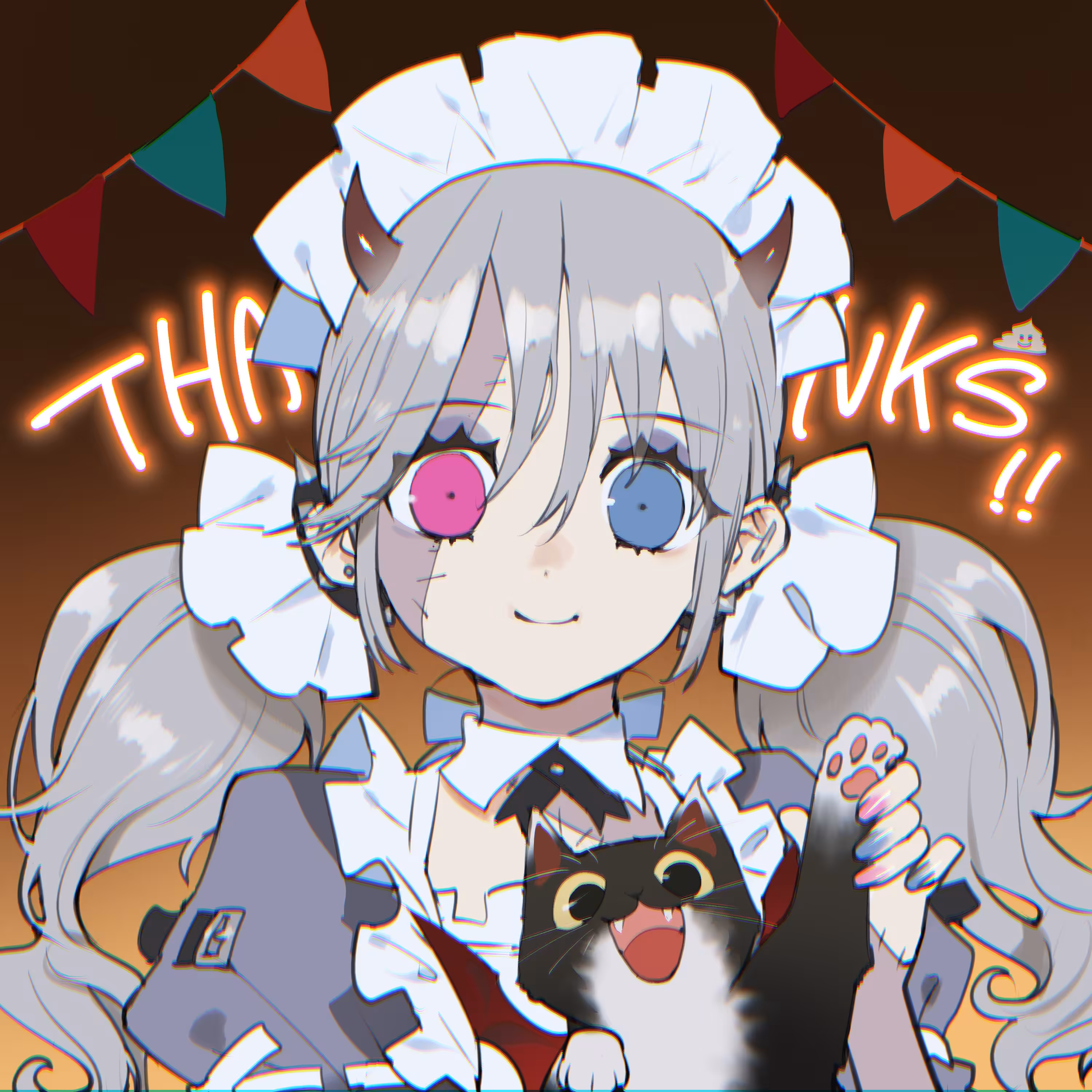 Zombie maid girl