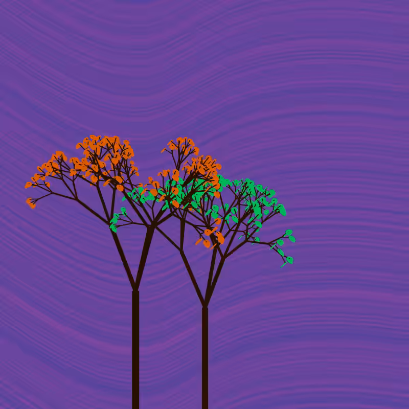Two Trees #12