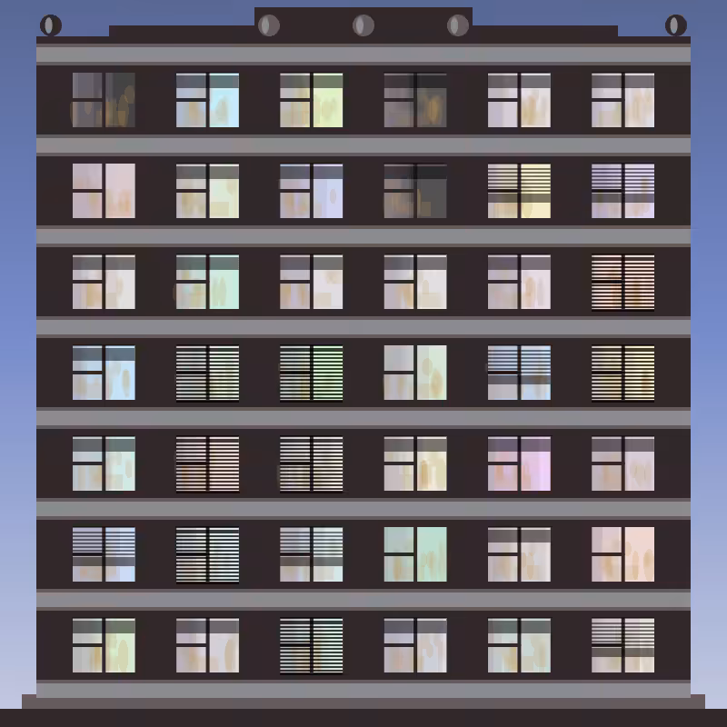 Night Windows #16