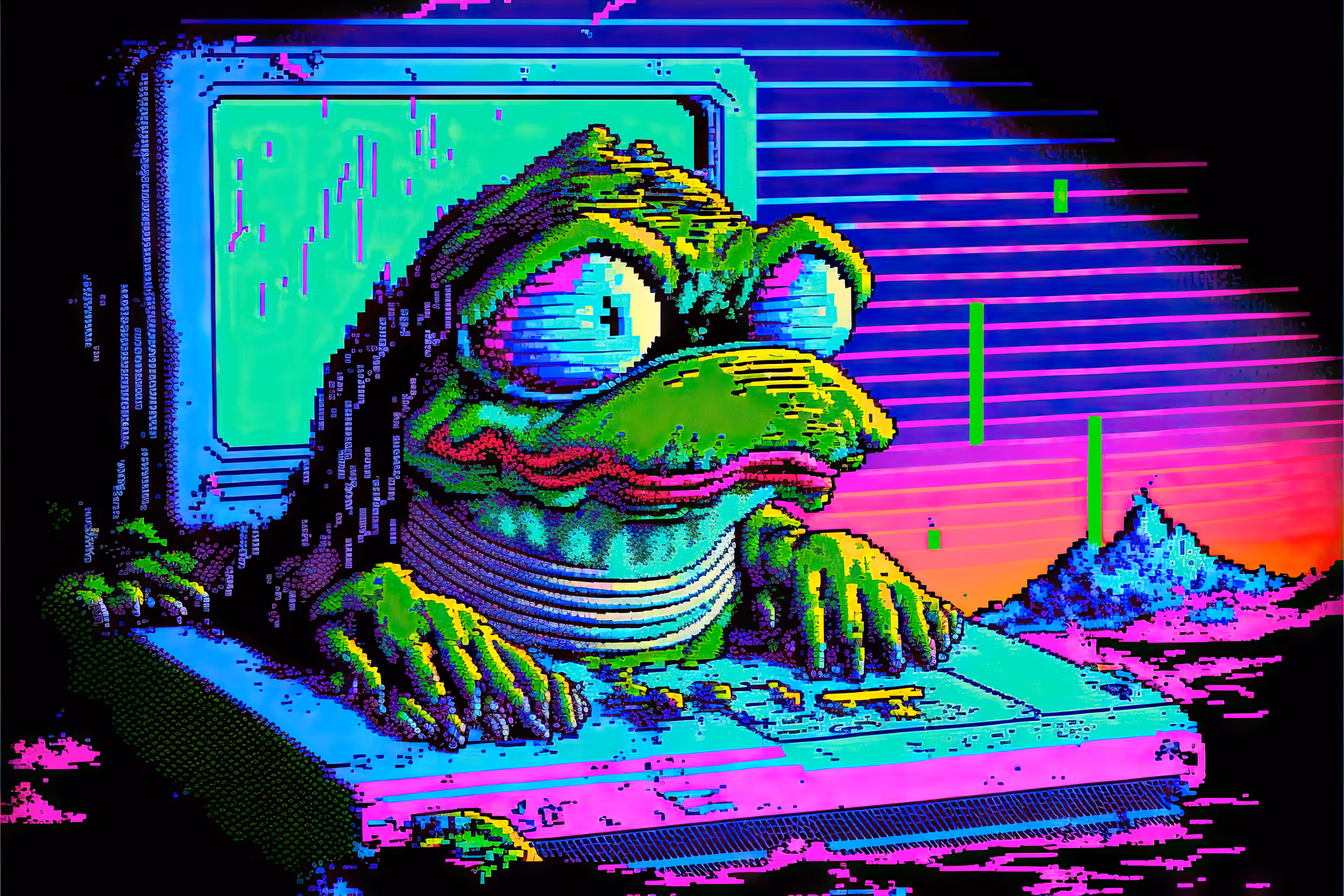 THE FROG IN THE MACHINE