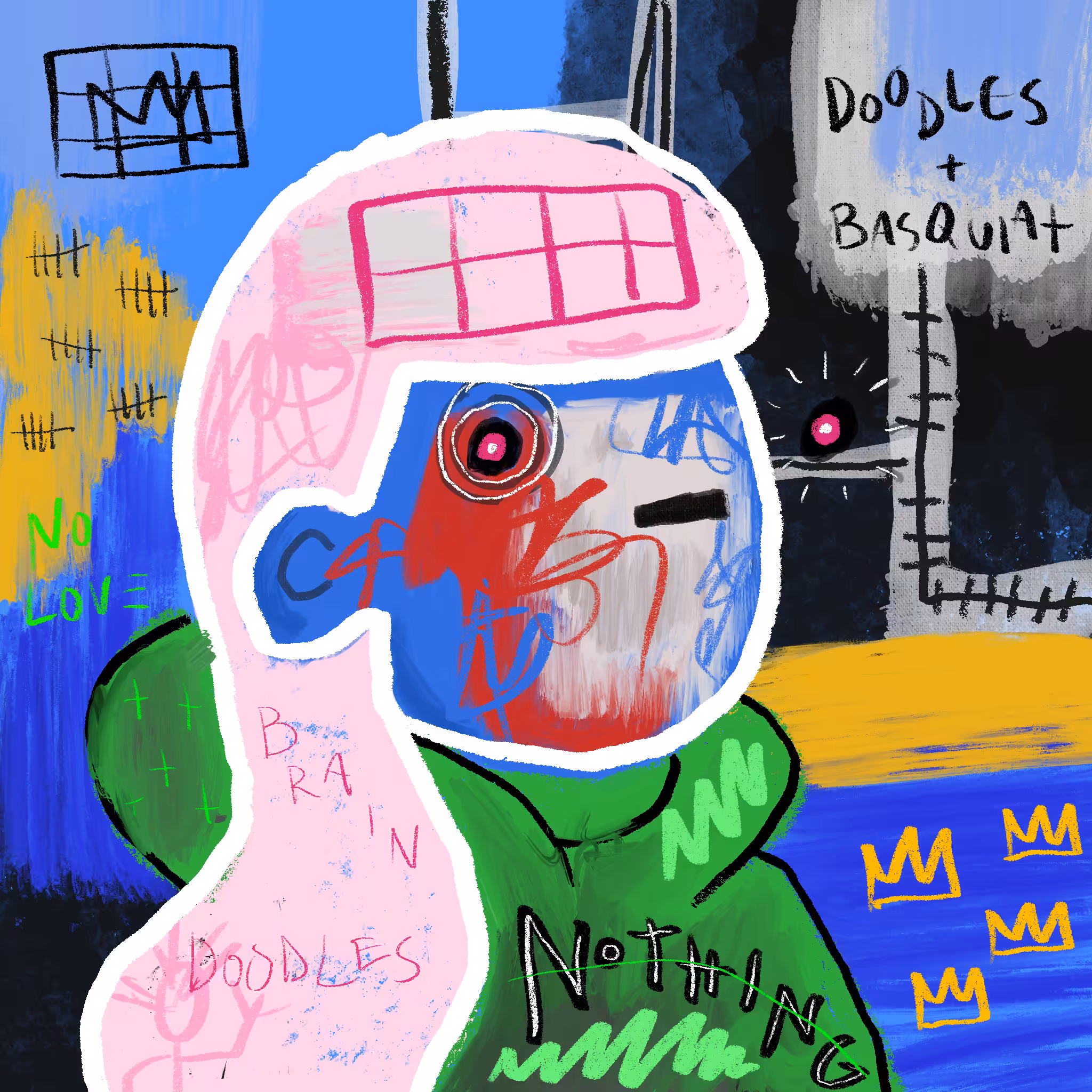 Doodlesquiat #3