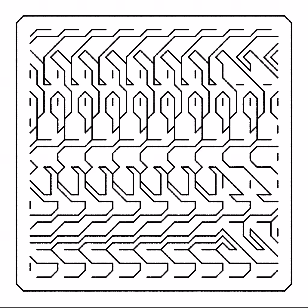 Diagonal Font #19
