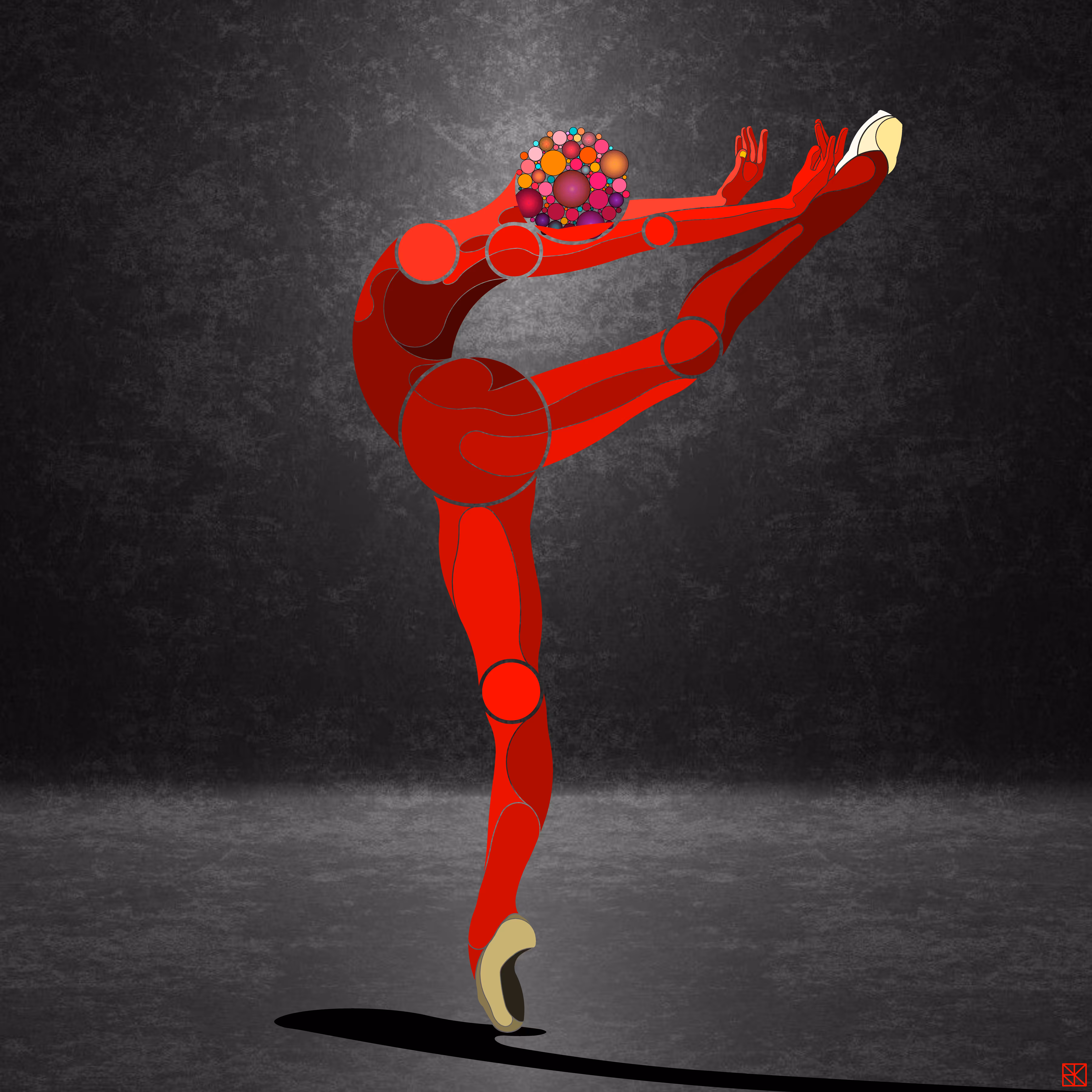 Red Ballerina