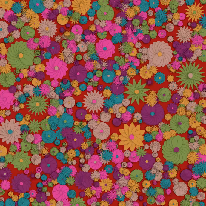 Flower garden #12