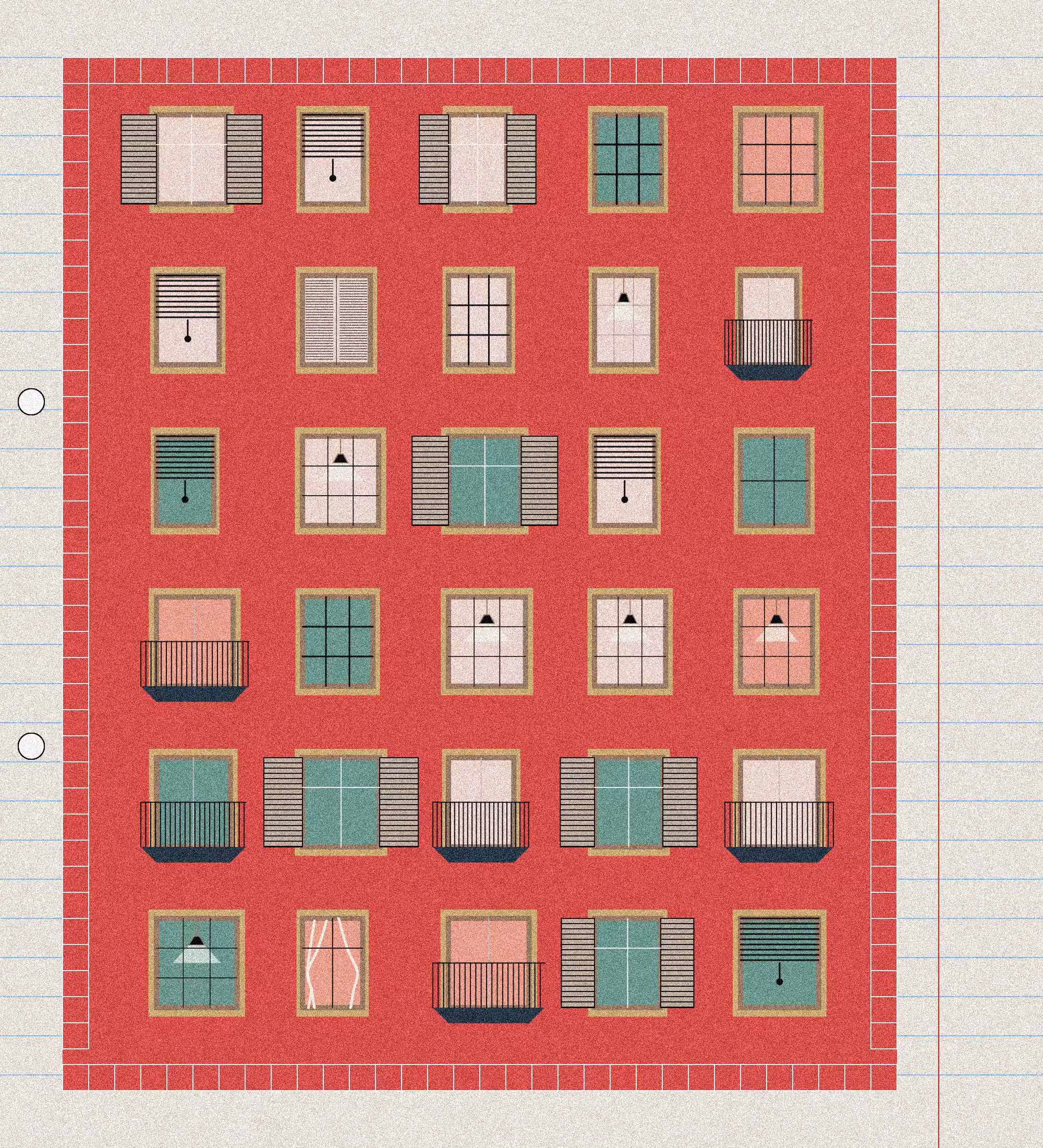 sketchbook page 9: windows #32