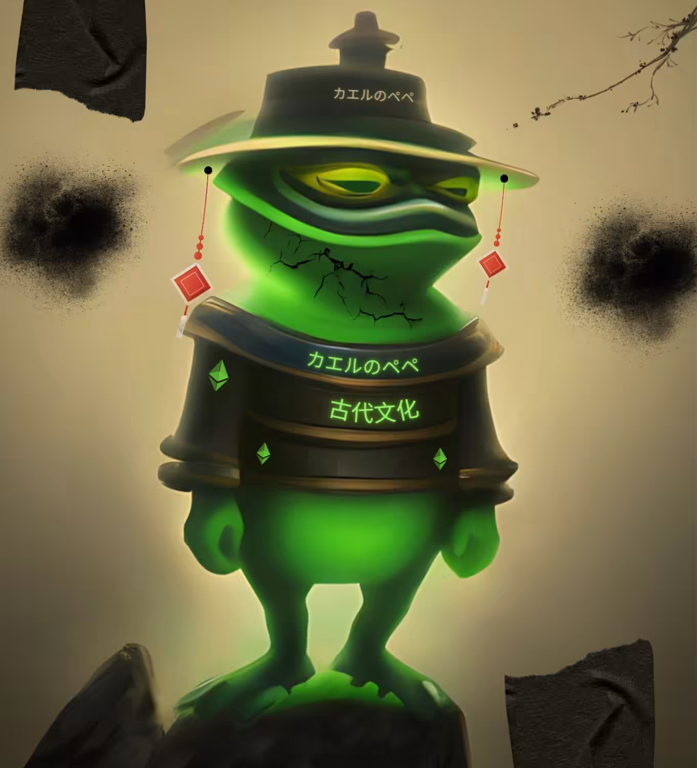 HYPEPULSE: ANCIENT CULTURE [PEPE THE LAST SAMURAI] ペペ・ザ・ラストサムライ