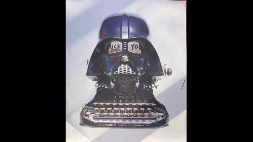 FU Corona - Darth Typewriter
