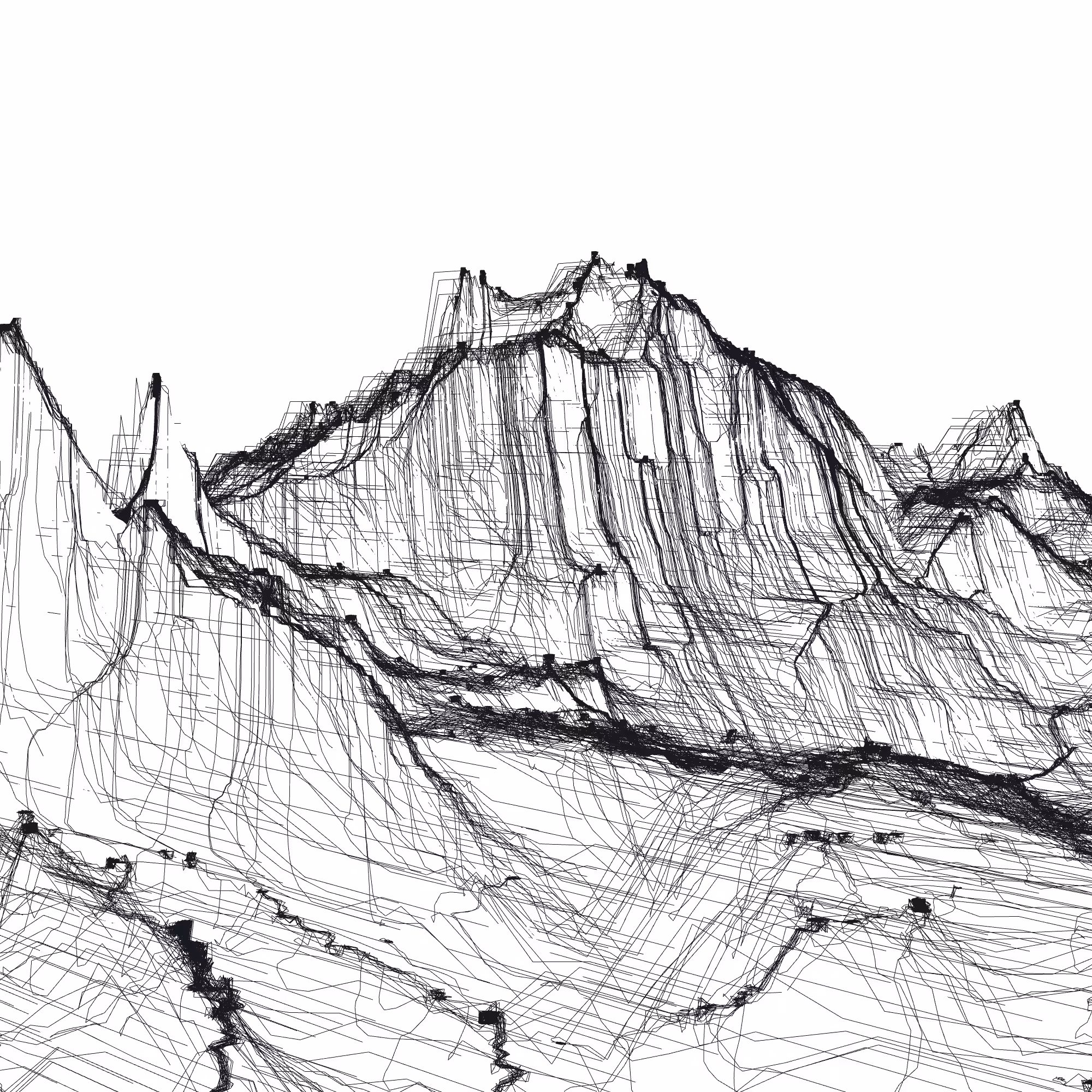 Ridge Scribbles #213