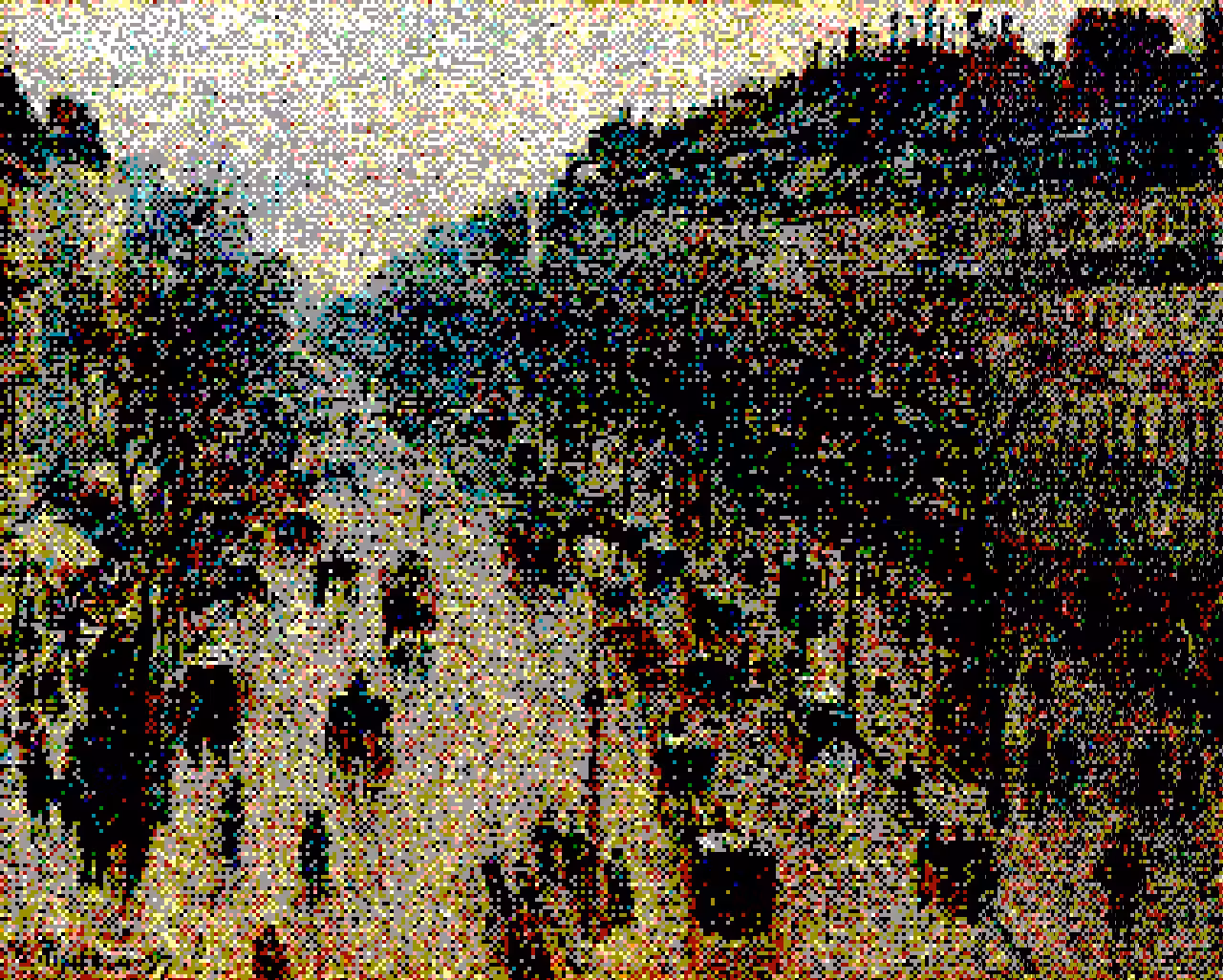 QUINTESSENCE #44 - Camille Pissarro, The Boulevard Montmartre on a Winter Morning