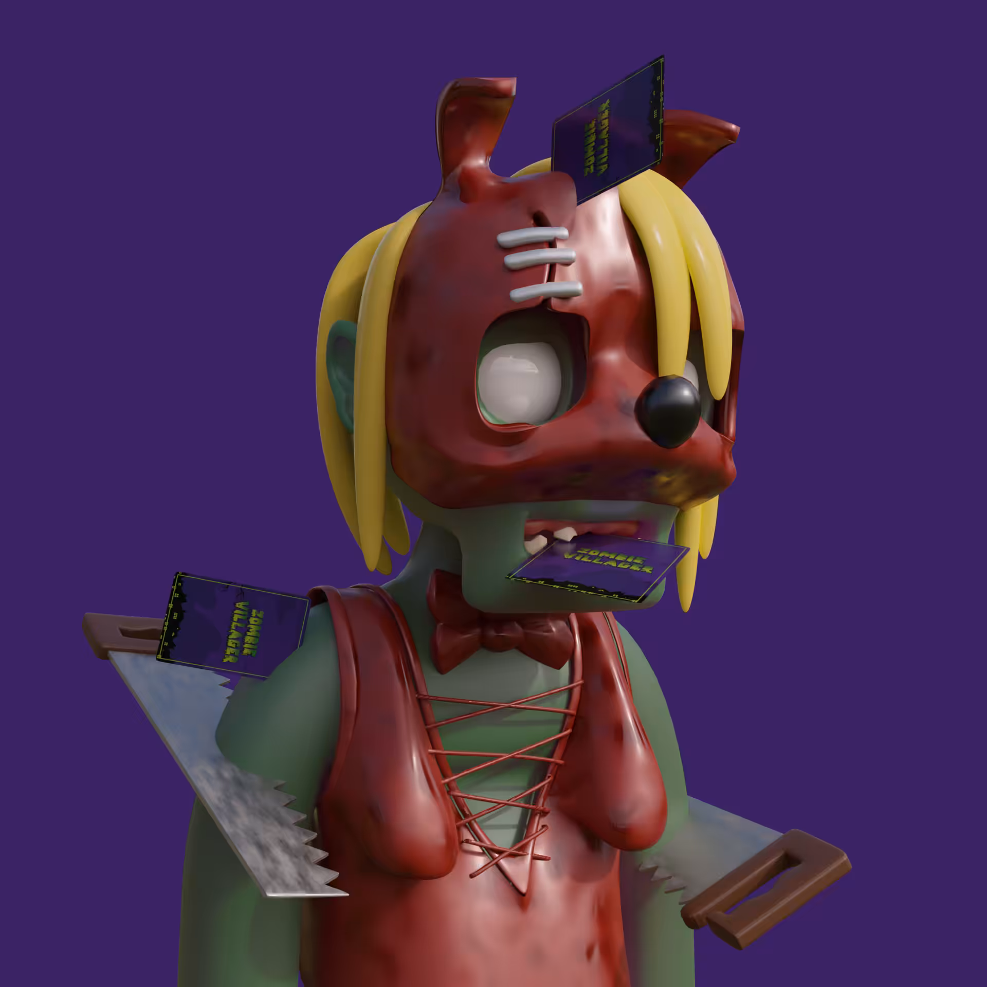 Zombie villager 360 : MAGICIAN ASSISTANT