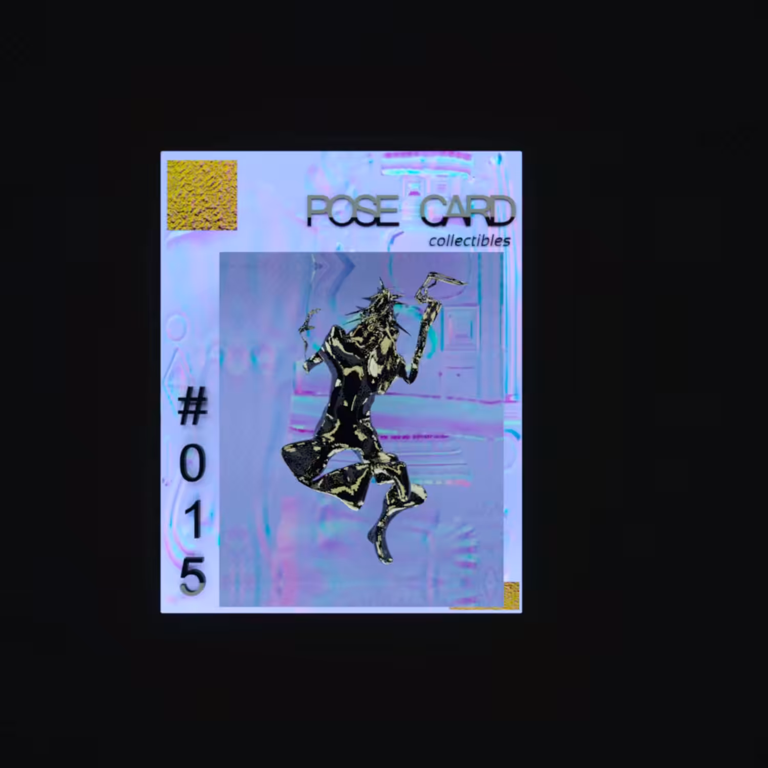 POSE CARD #015