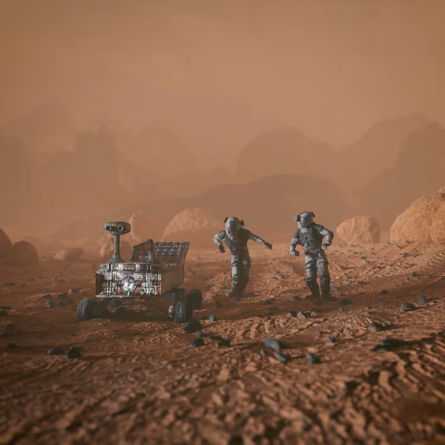 Found the rover!