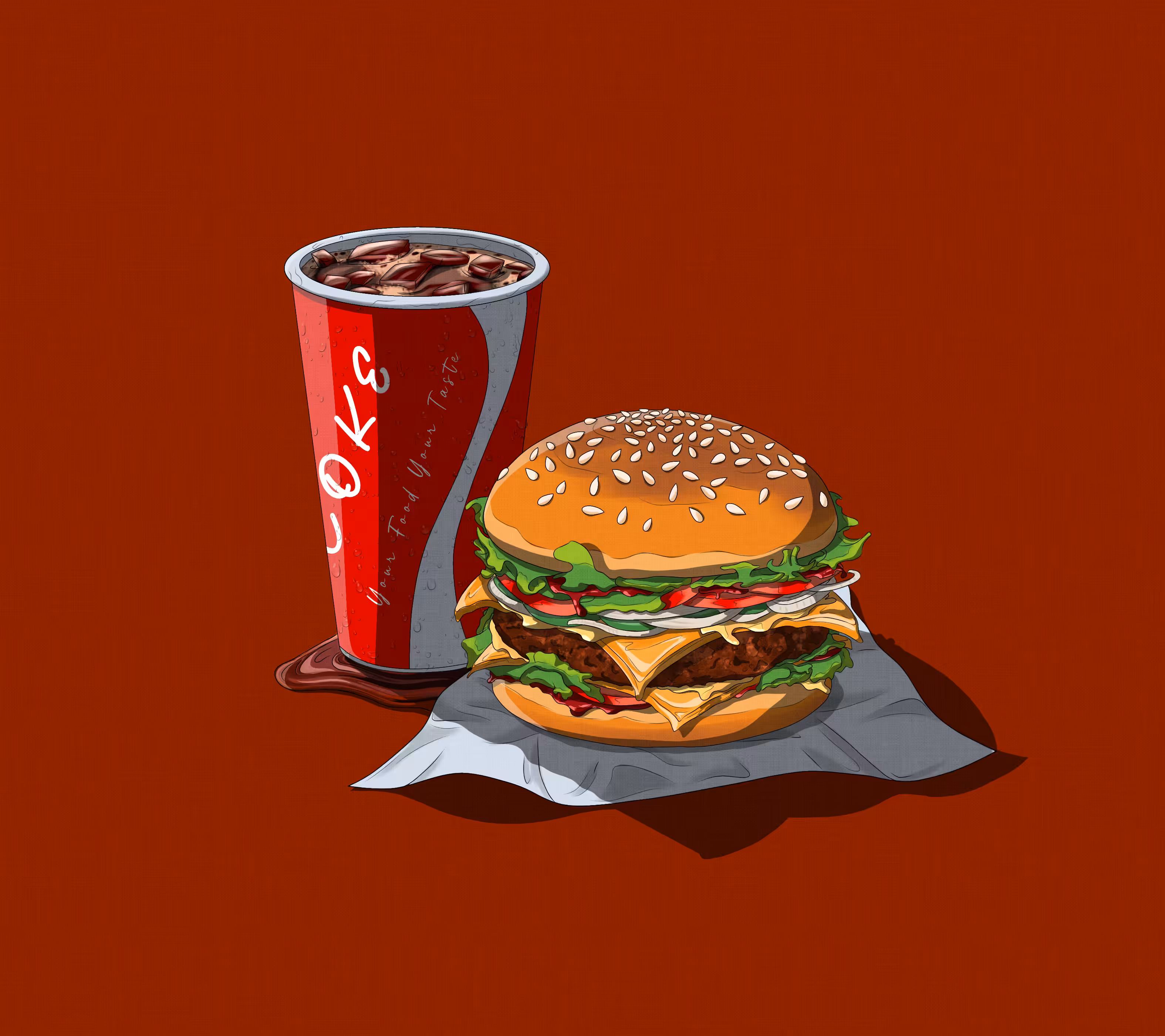 Double Cheese Burger
