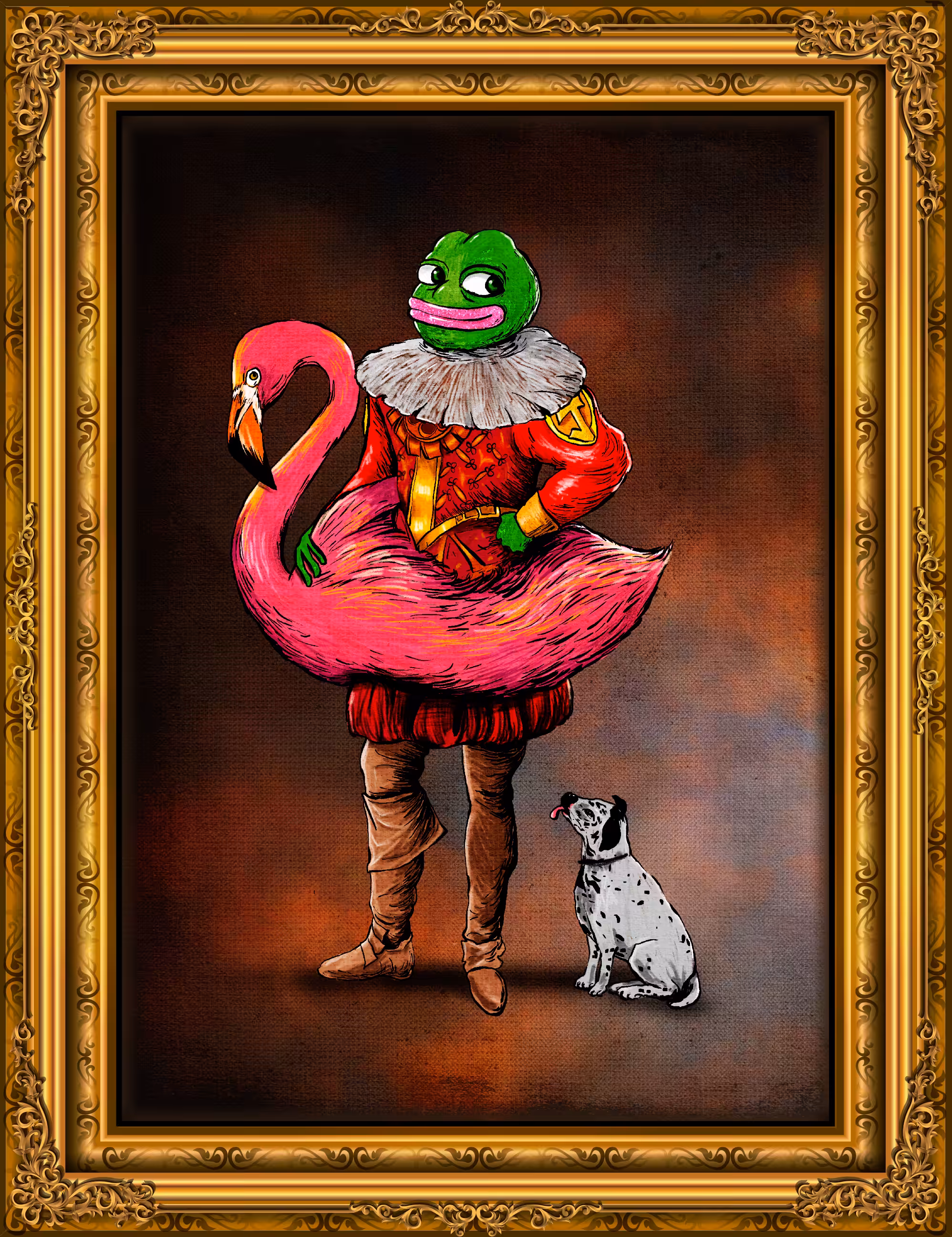 JAGGED PEPE 🐸  and ZEUS ❤️