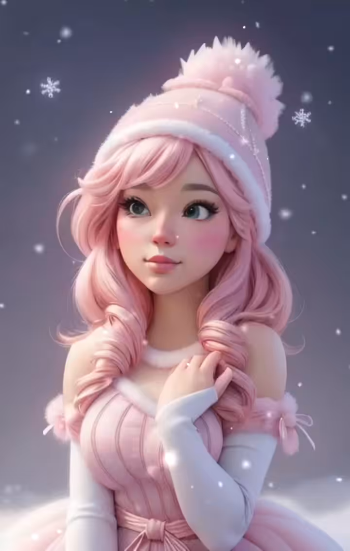 Saving my Life with my ART : Pink Christmas