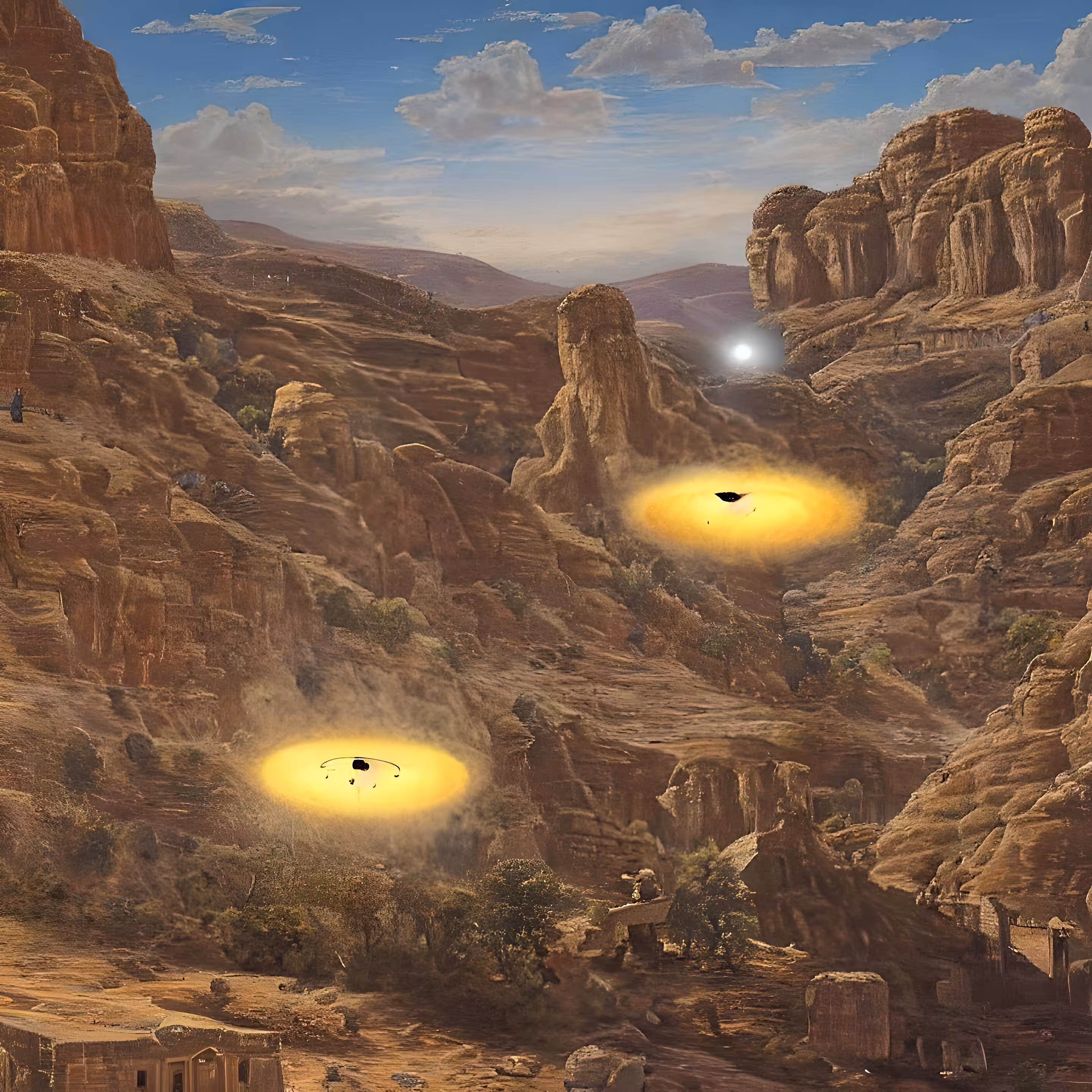 Simulation Number 89: Double Exposure Spaceport
