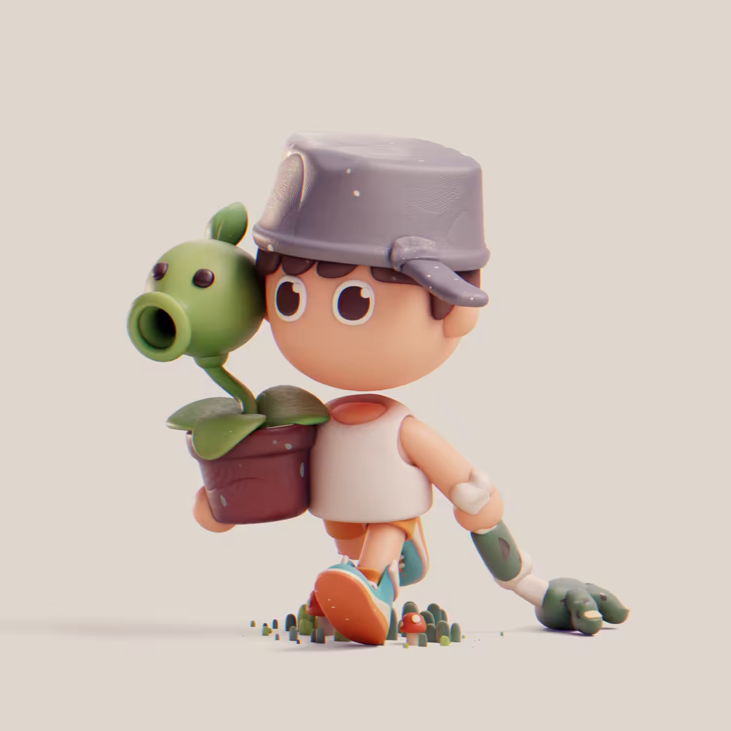 #020 - Plant and Zombie