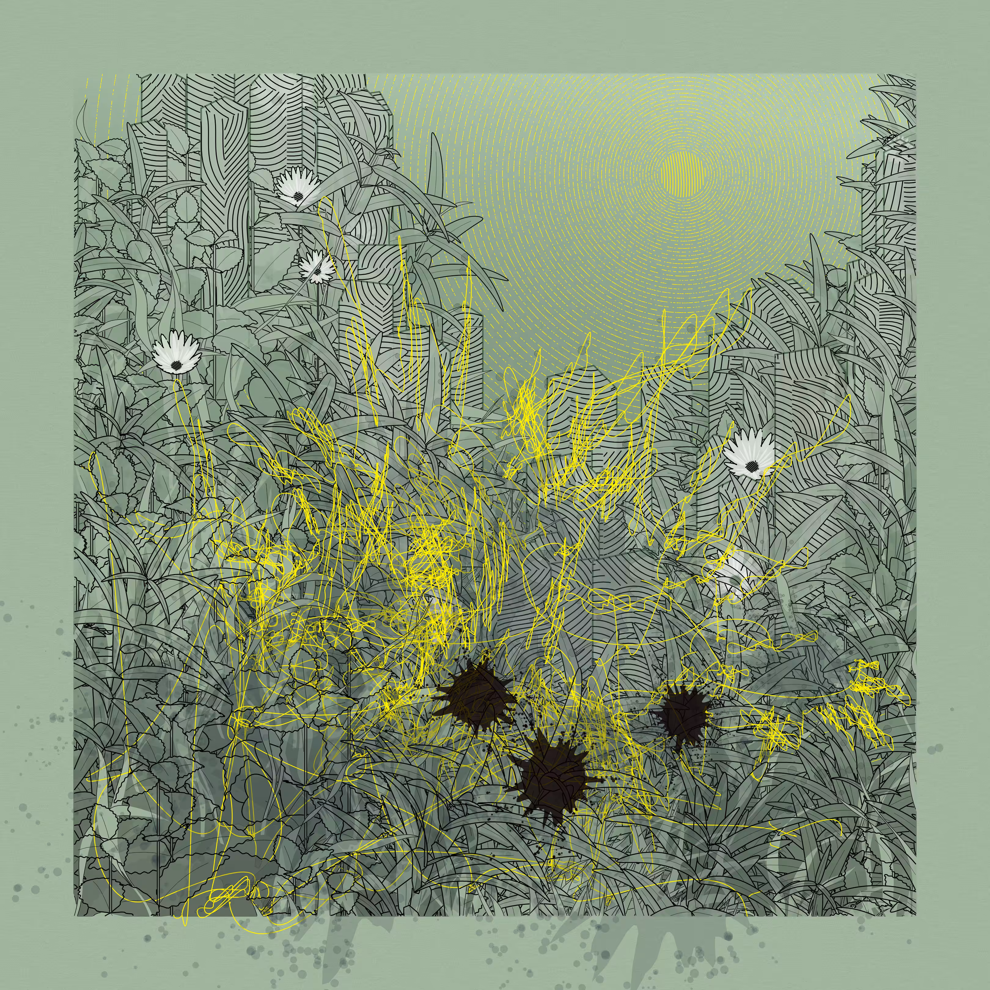 Landscape with Carbon Capture #5162