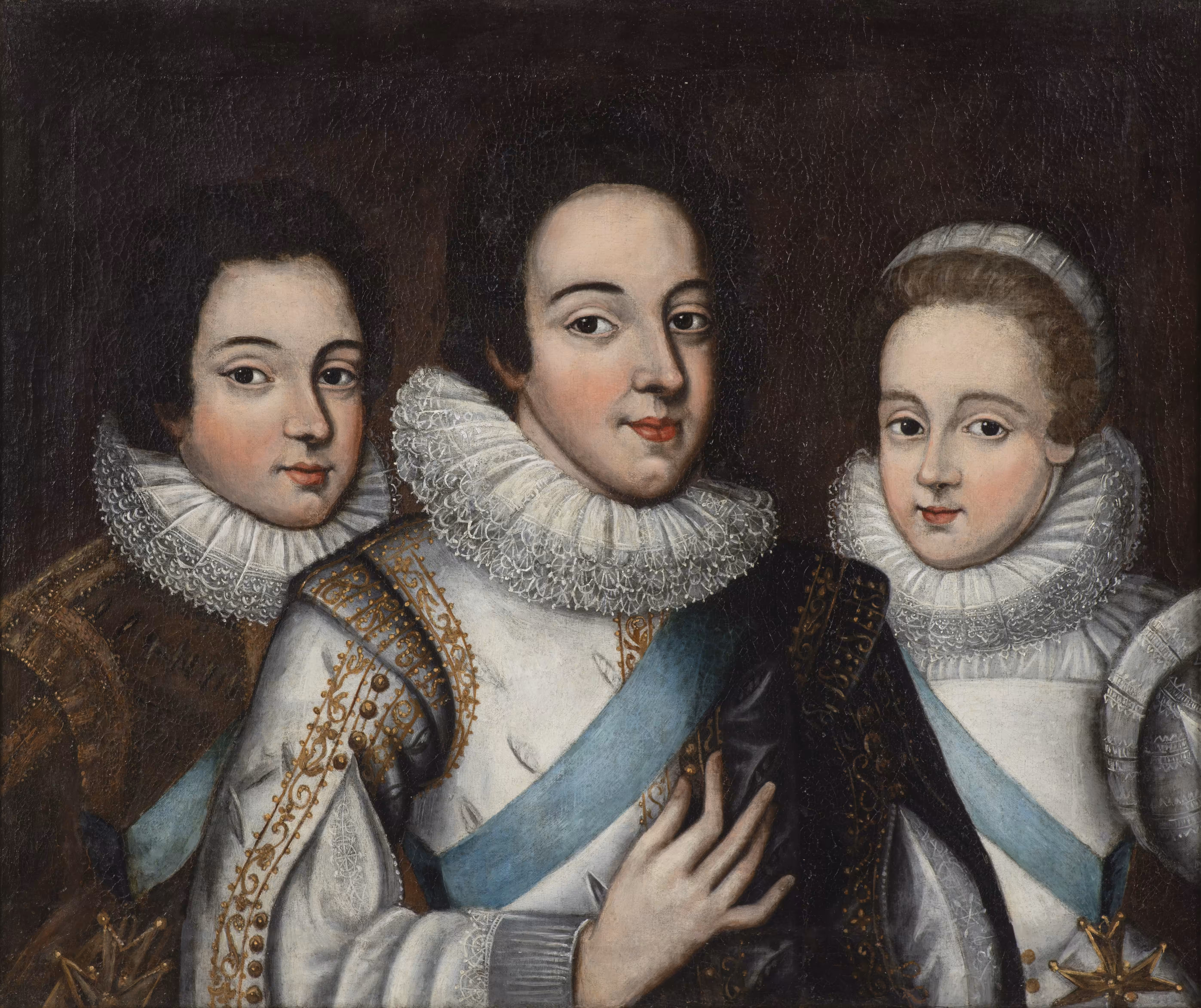 Portrait of the Three Sons of Henry IV of France