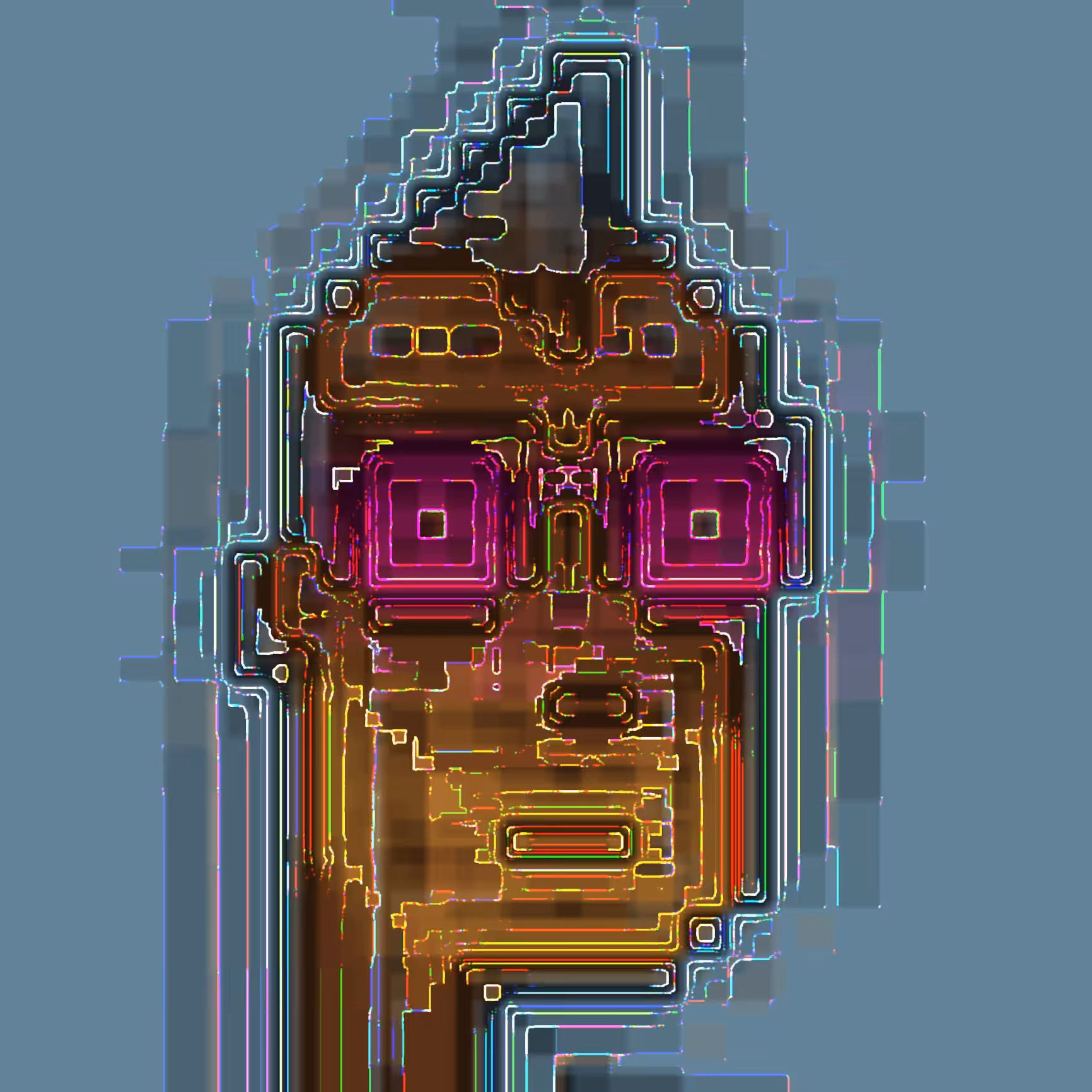 Pixel Neon Punk #040
