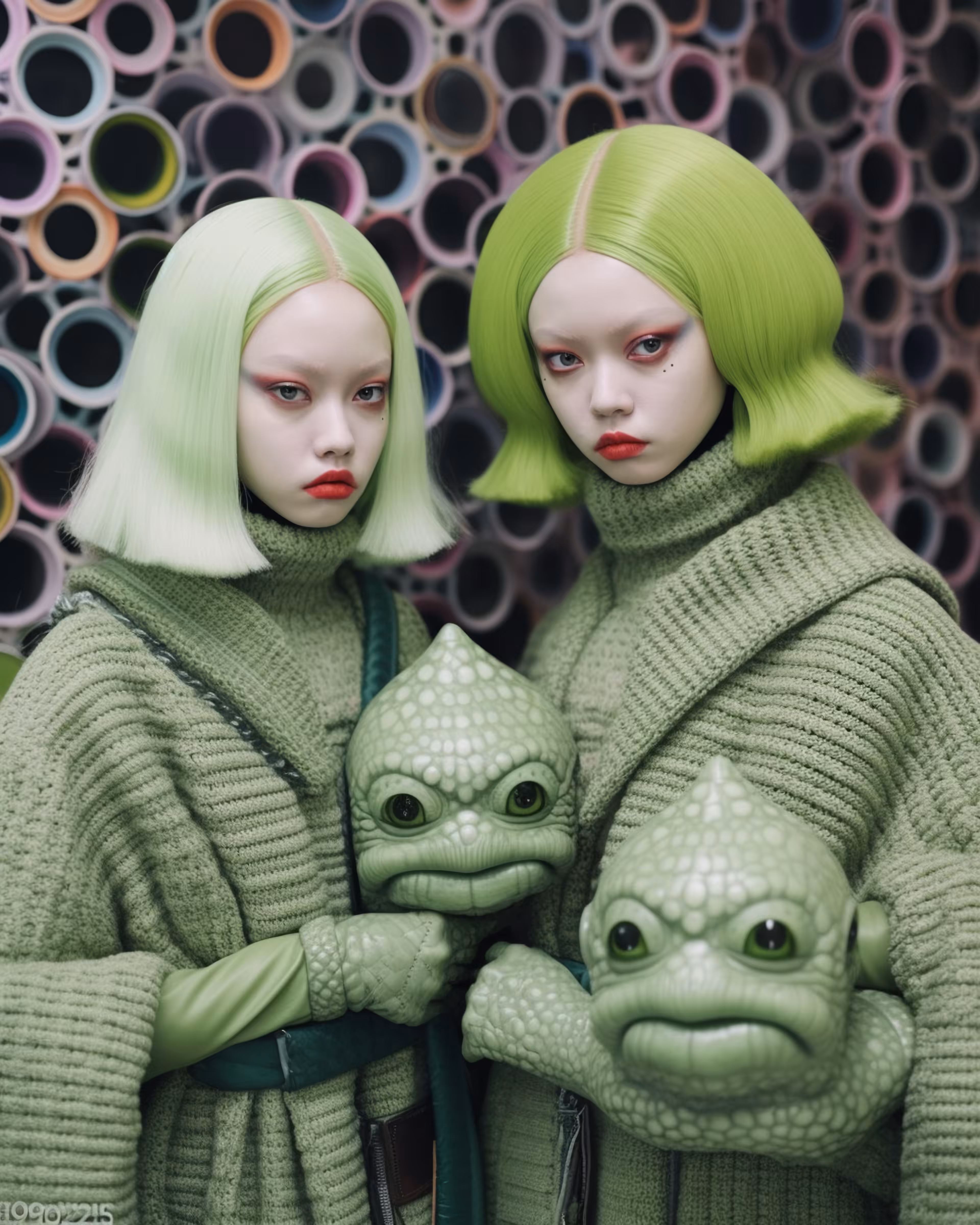 Twins from the planet Super-Io
