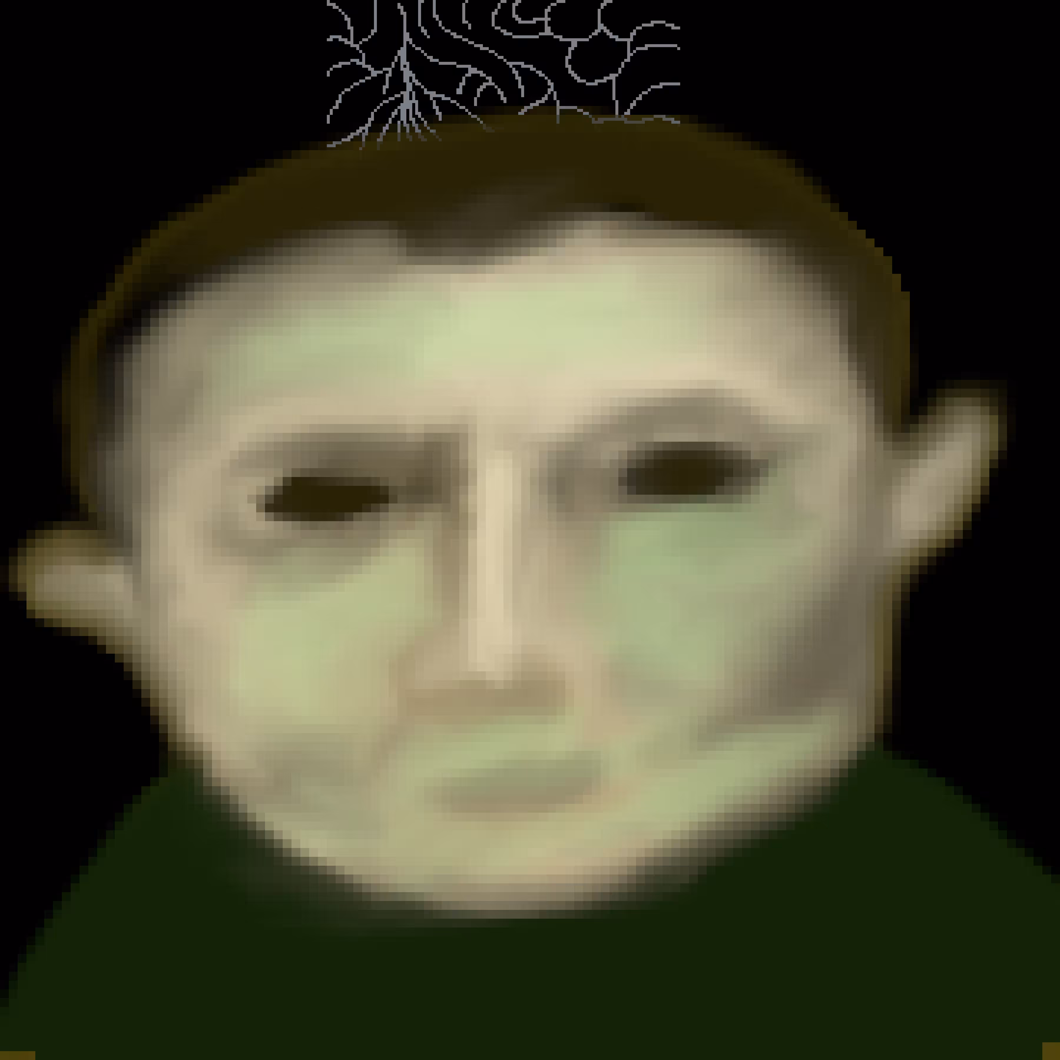 human at the end