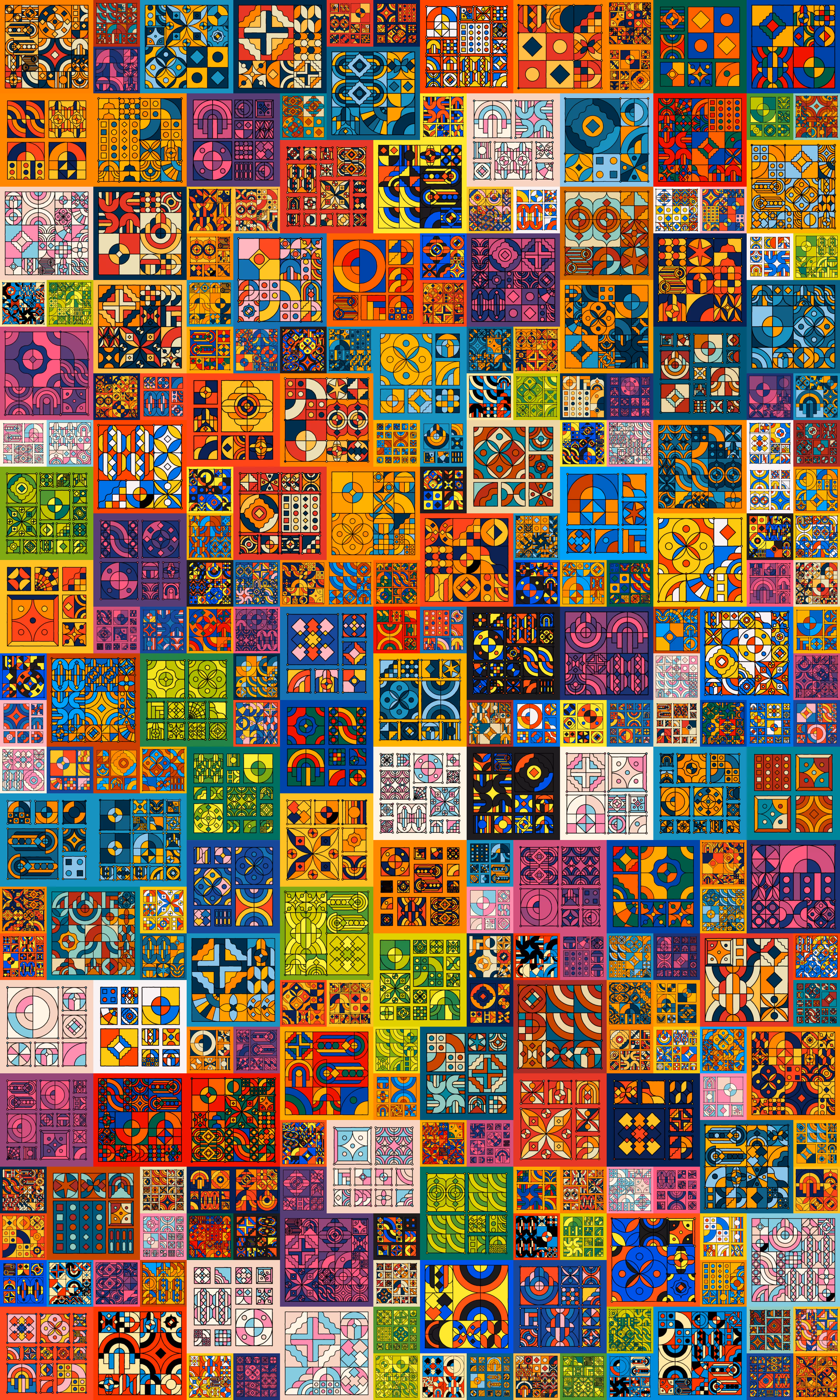 Efflorescence Collage