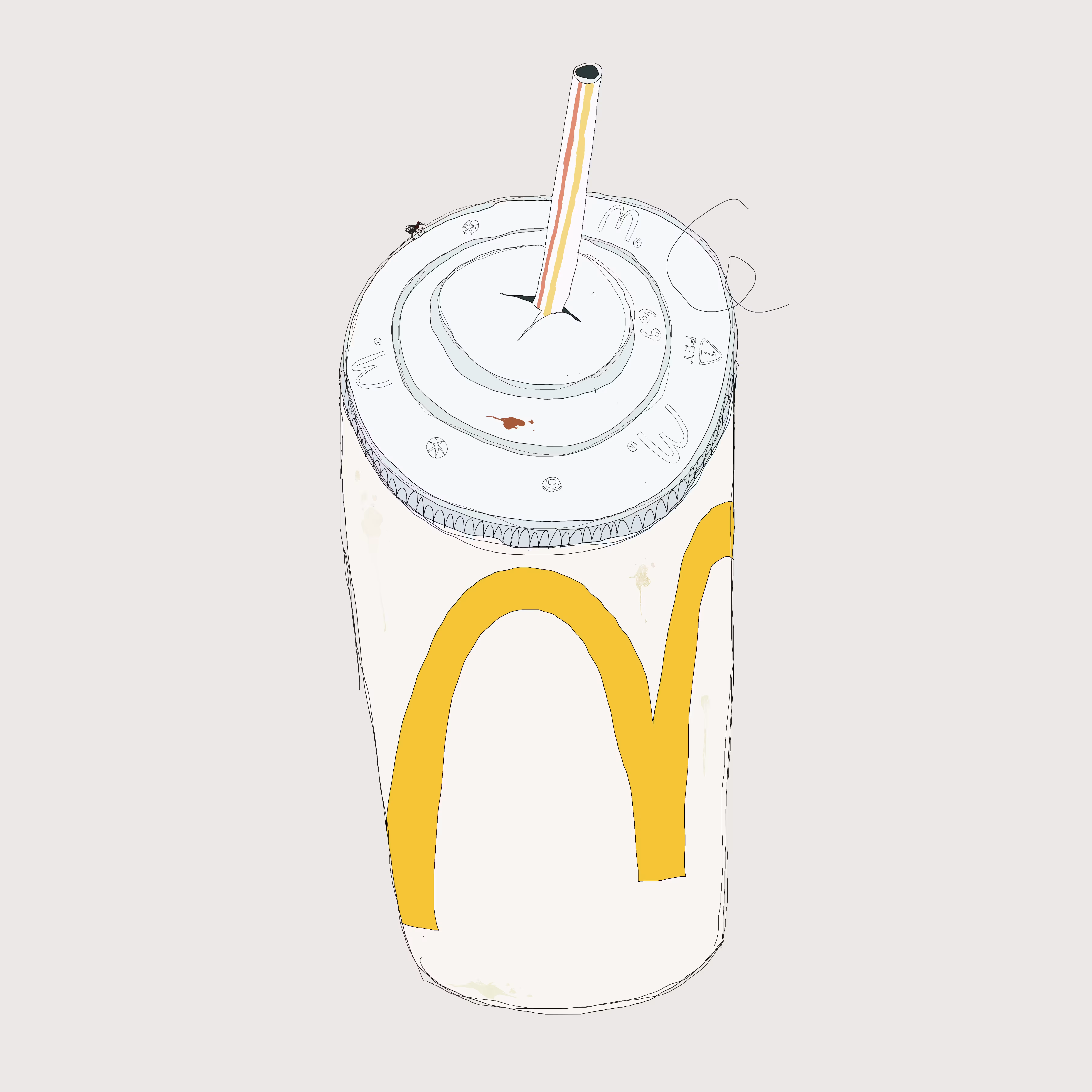 just a shitty disposable cup