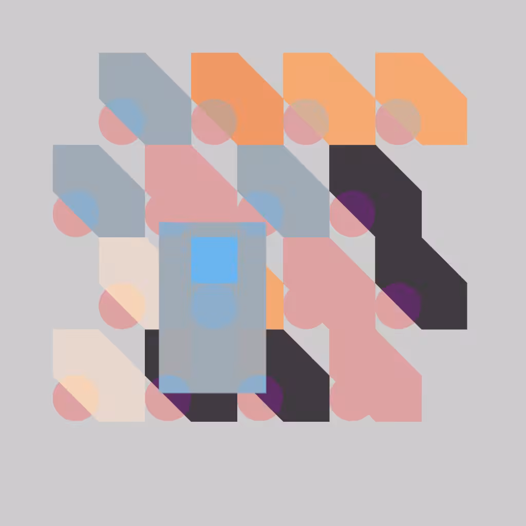 Color Stomping Grid #5