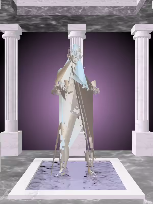 The Old Silver Haze Woman #835
