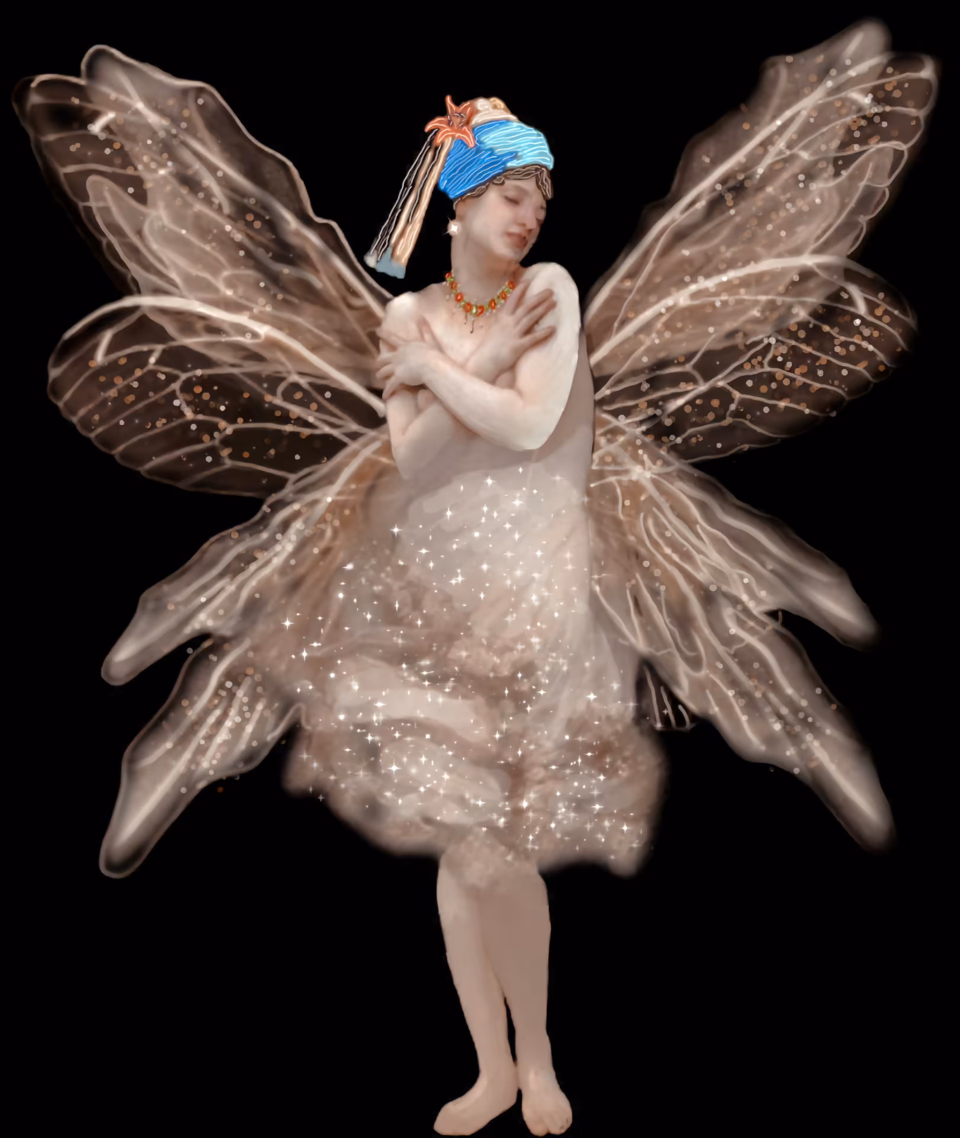 𝓐 𝓯𝓪𝓲𝓻𝔂 𝔀𝓲𝓽𝓱 𝓪 𝓹𝓮𝓪𝓻𝓵 𝓮𝓪𝓻𝓻𝓲𝓷𝓰  ⚪️🧚‍♀️✨️
