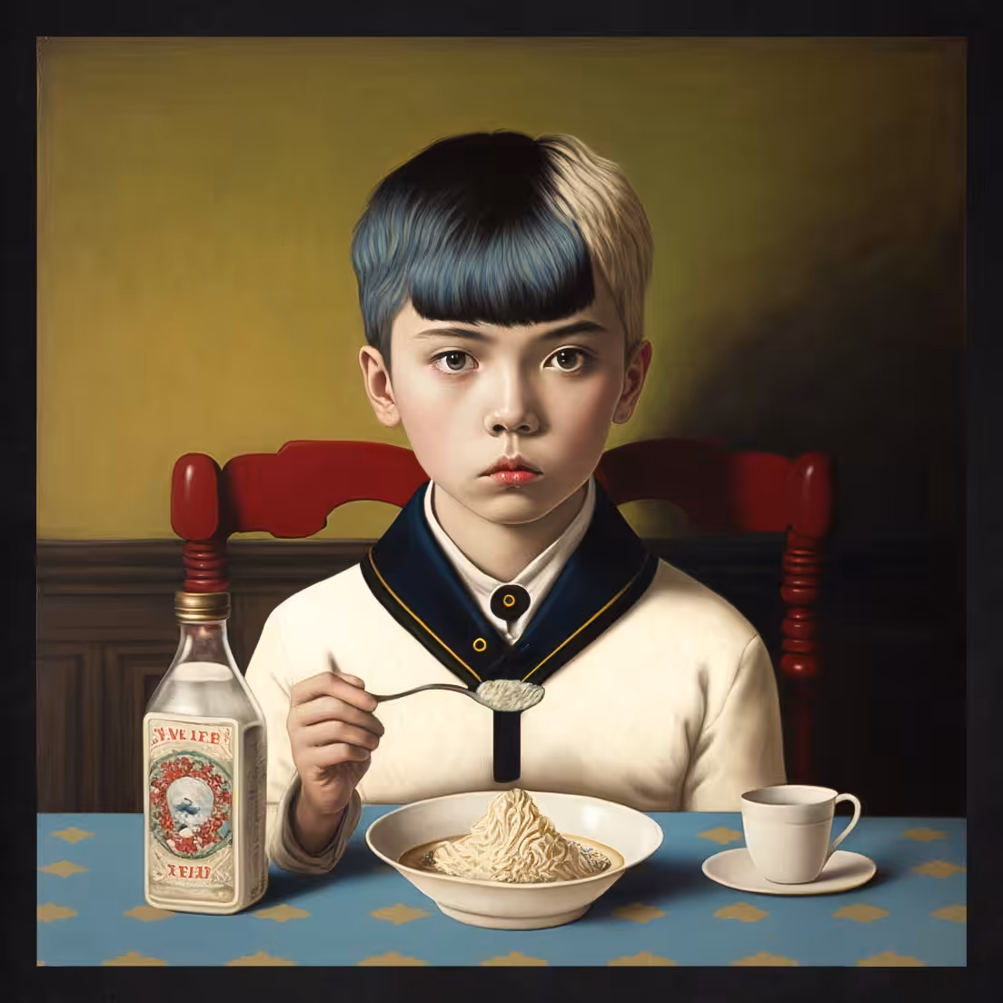 the noodle soup
