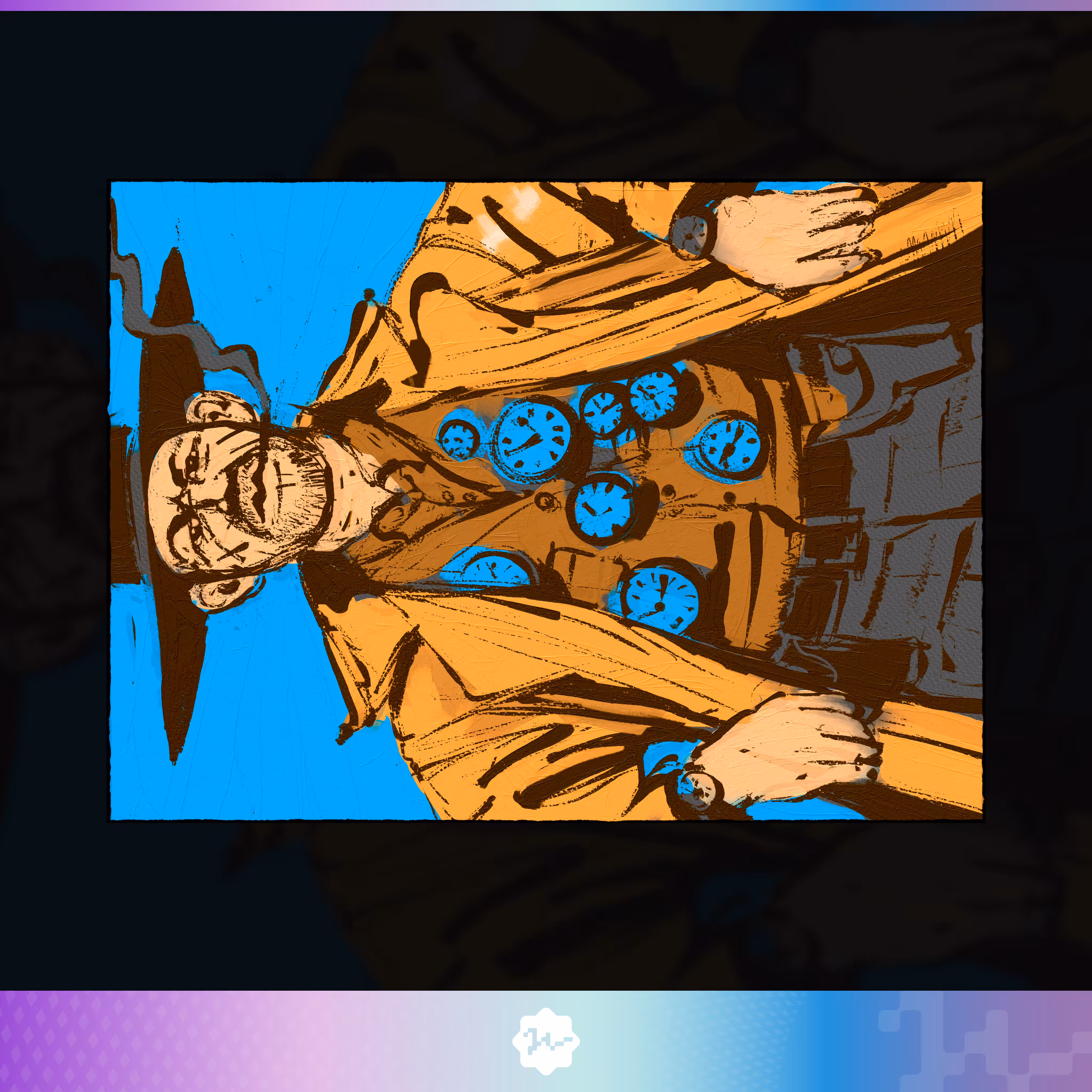 Time Cowboy Print