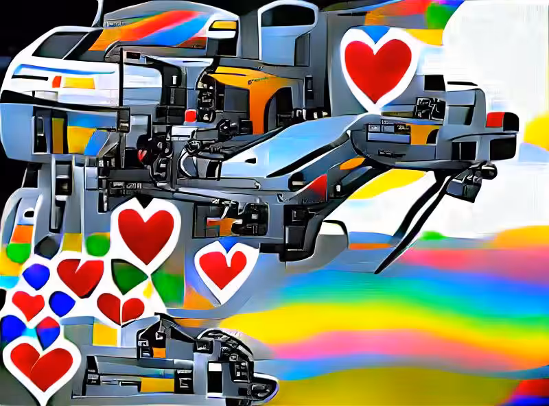 Abraham's First Works: machines of loving grace