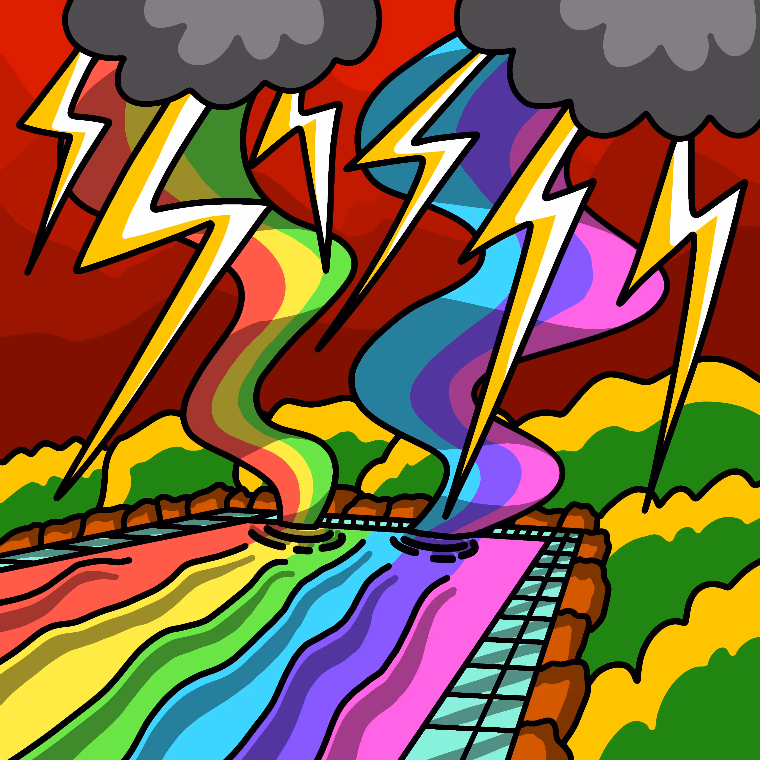 Rainbow Storm