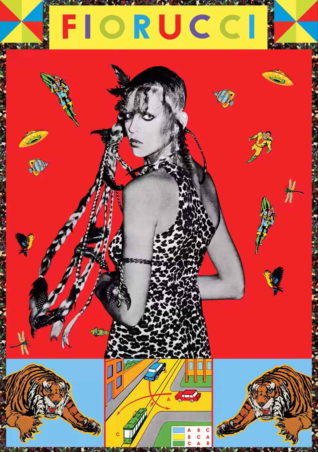 Twiggy for Fiorucci