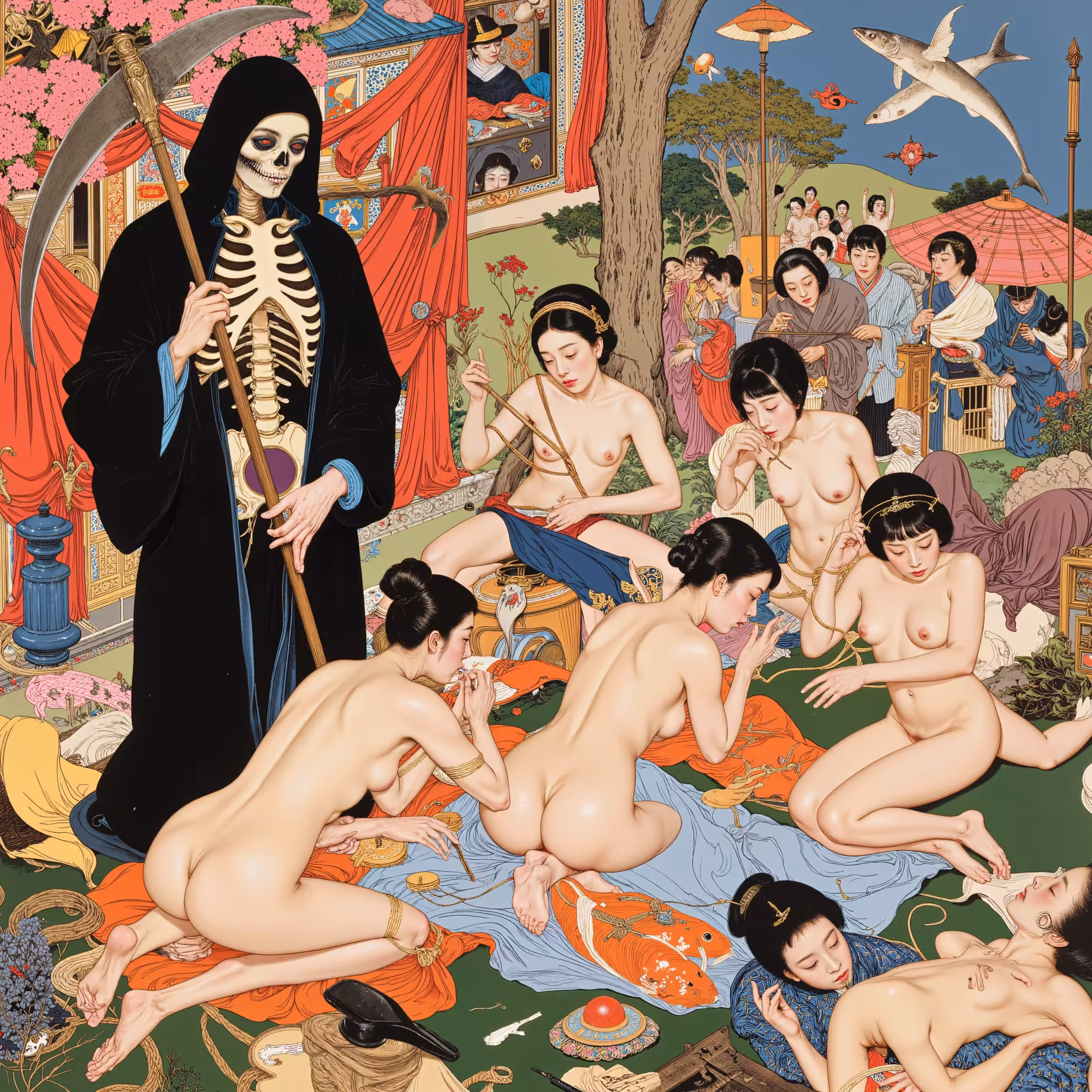 Xn Dynasty Haiku to Summon Shinigami