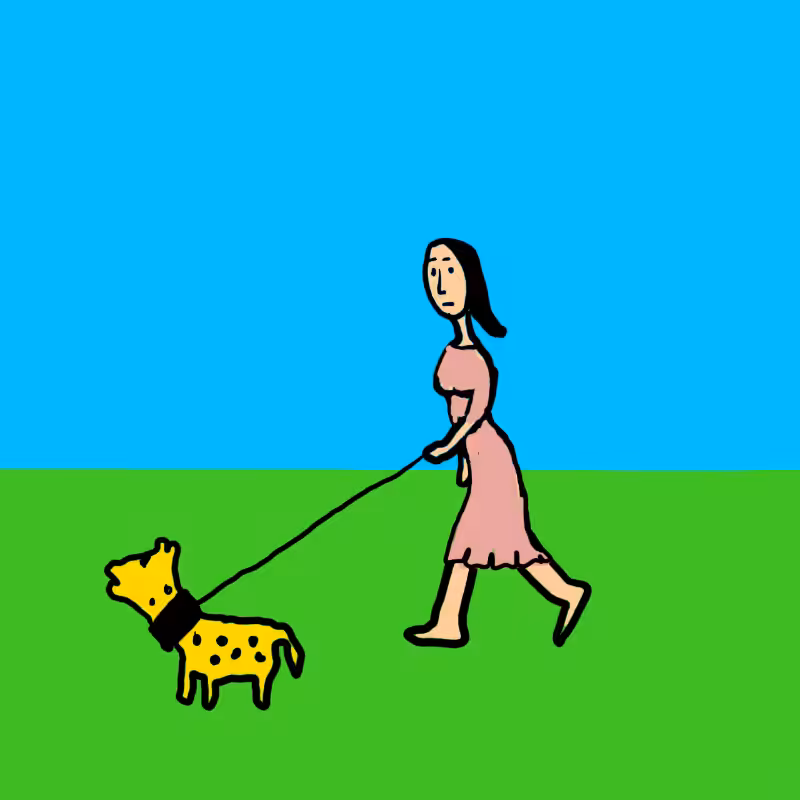 wALKING A DOG #35