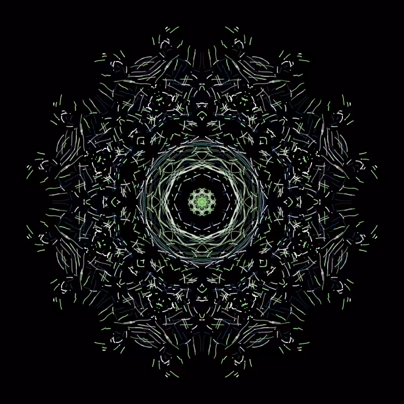 the thread in the pattern #5