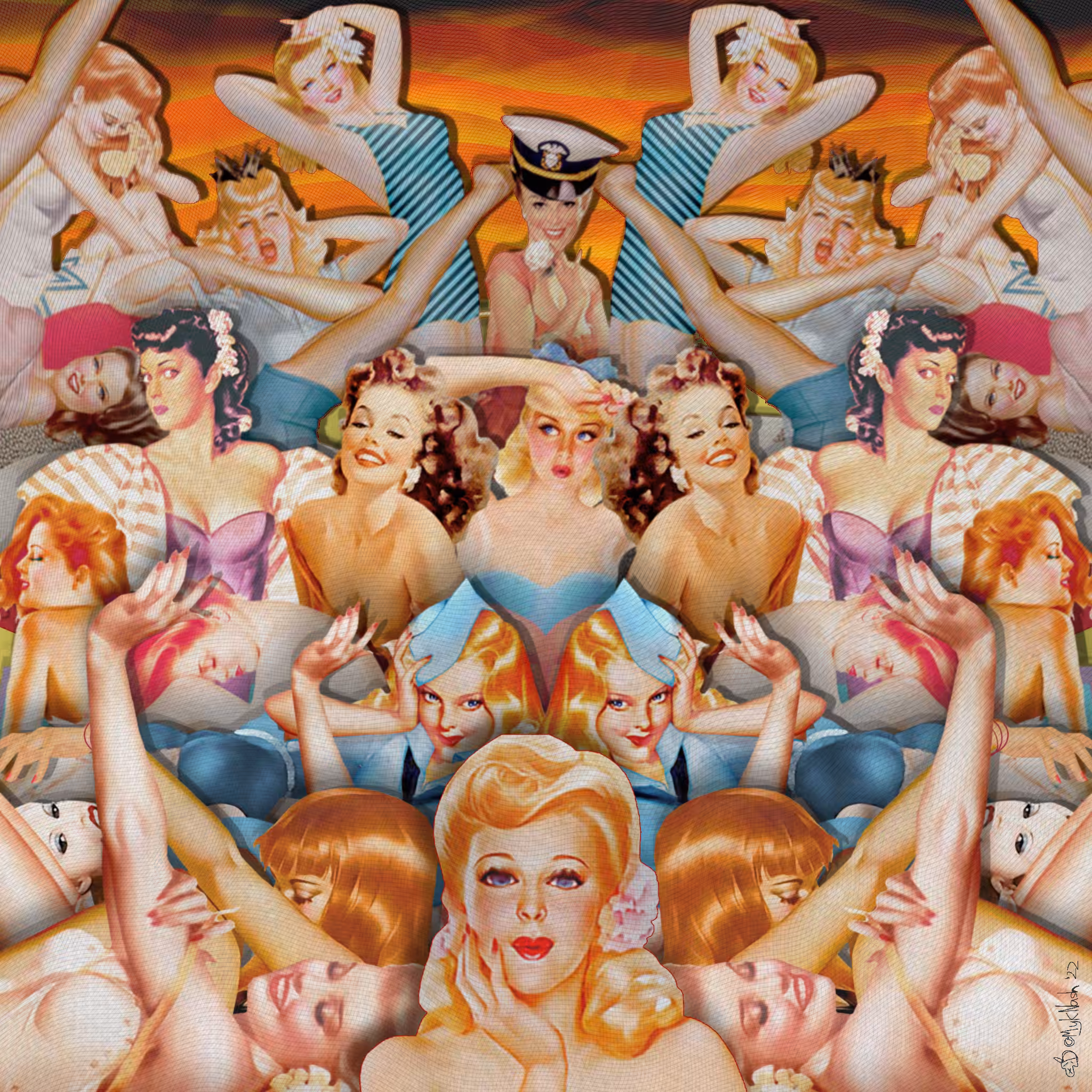 pinups collage 2