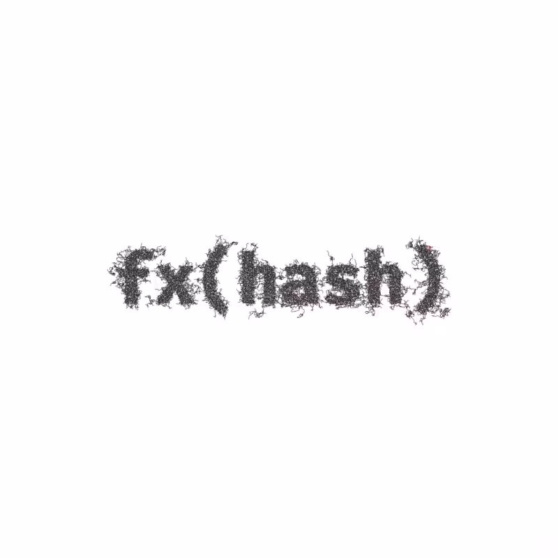 FXHASH Generative Logo #76